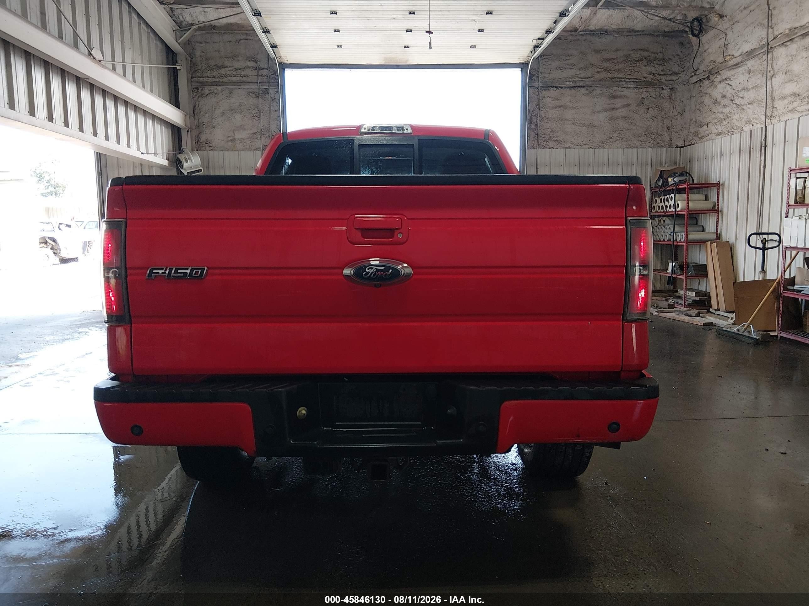 2011 Ford F-150 Fx4 Red vin: 1FTFW1ET4BFB80360