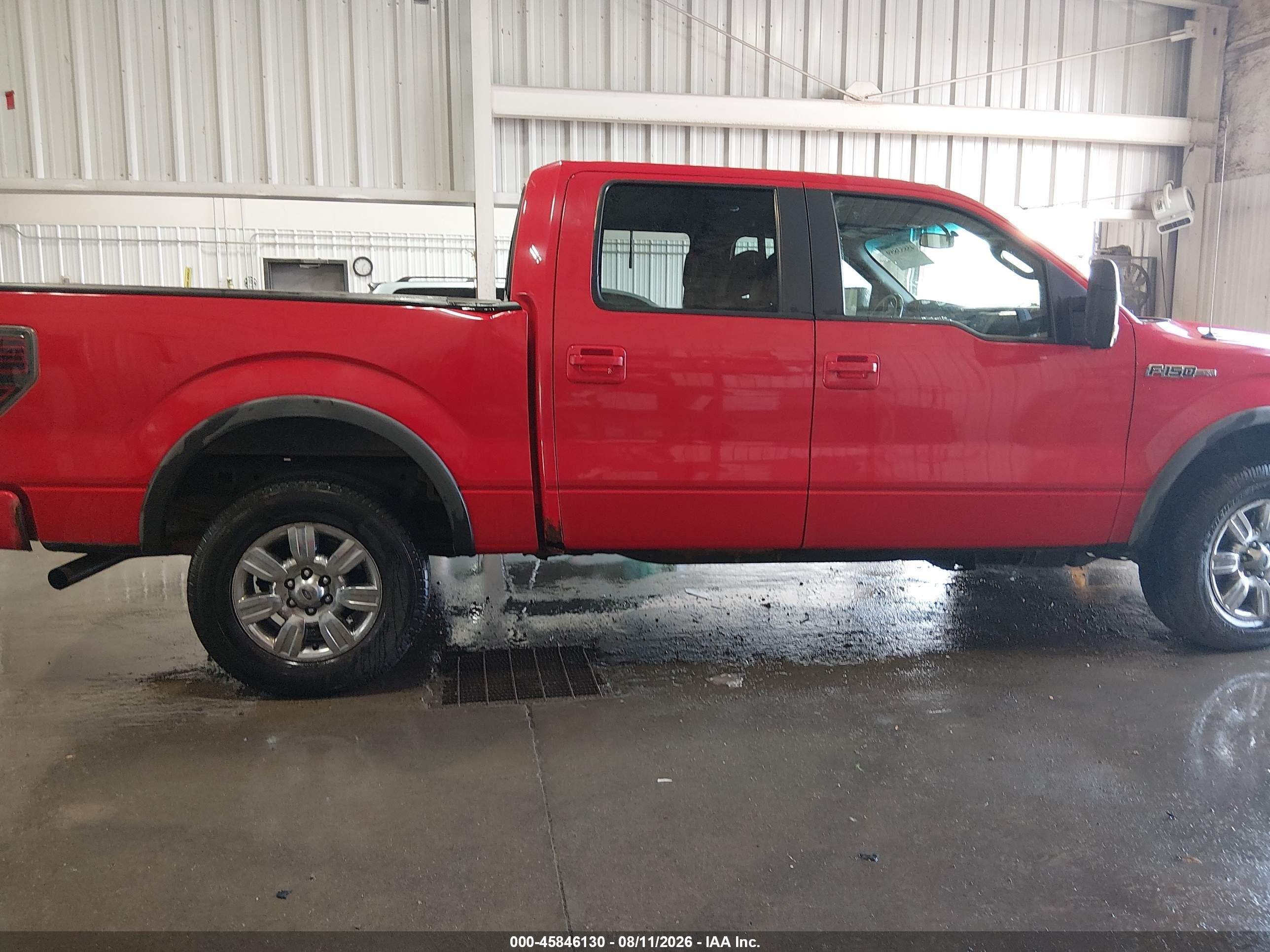 2011 Ford F-150 Fx4 Red vin: 1FTFW1ET4BFB80360