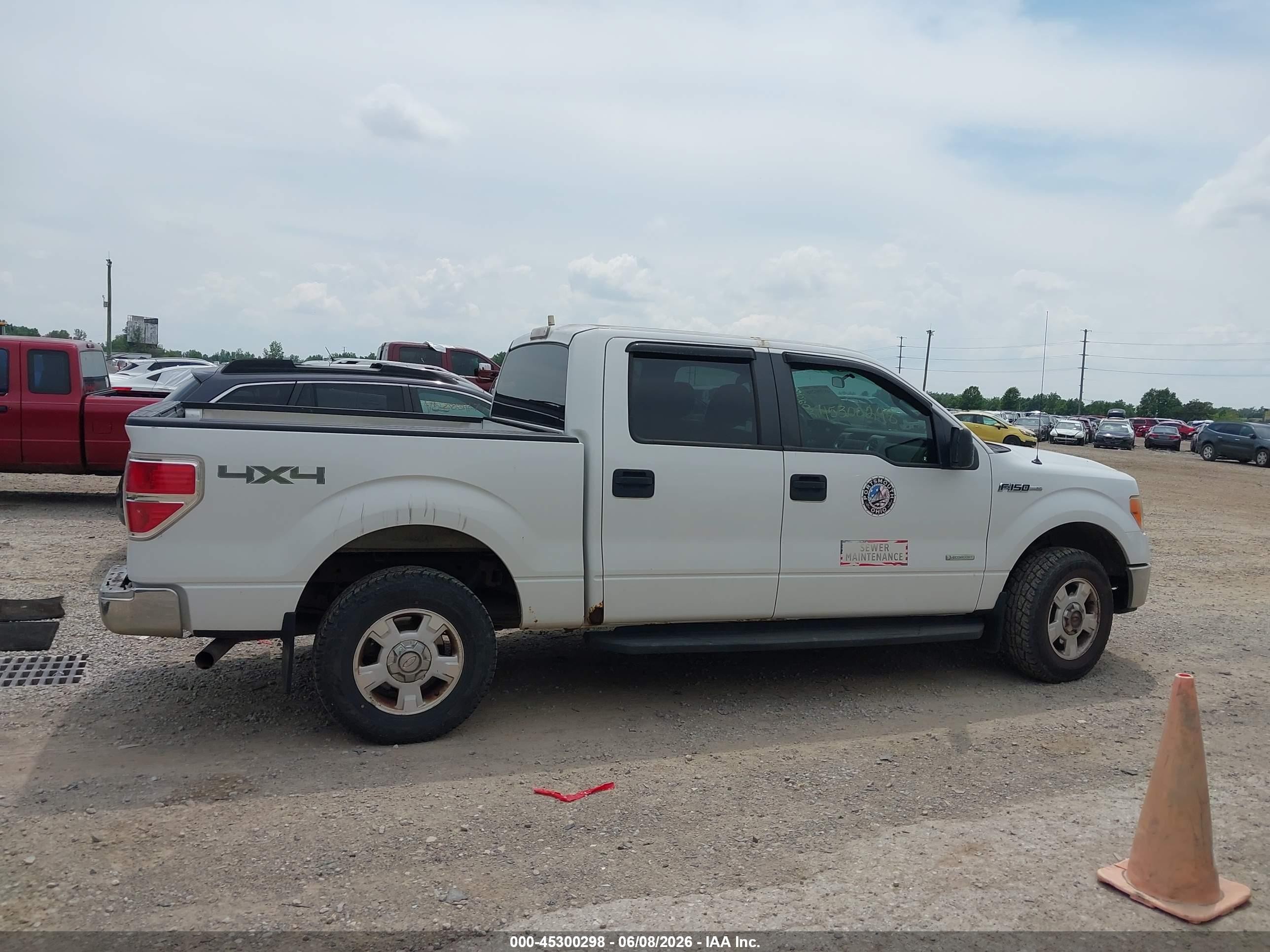 2011 Ford F-150 Xlt White vin: 1FTFW1ET4BFC15334