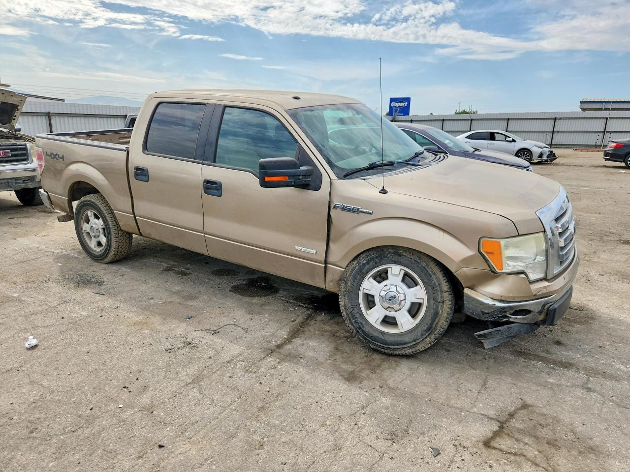 2011 Ford F150 Supercrew Tan vin: 1FTFW1ET4BFC28732