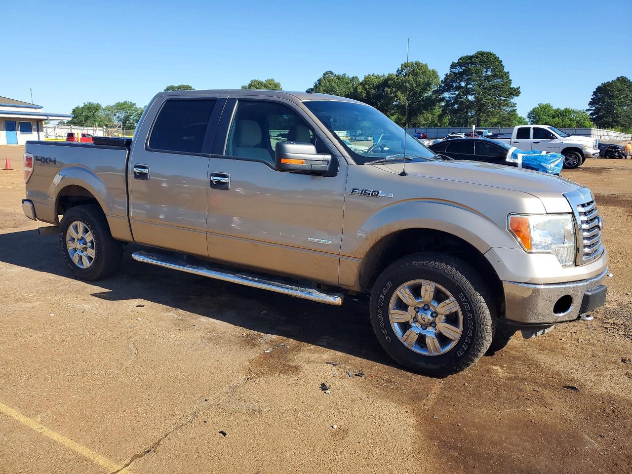 2011 Ford F150 Supercrew Бежевый vin: 1FTFW1ET4BFC49595
