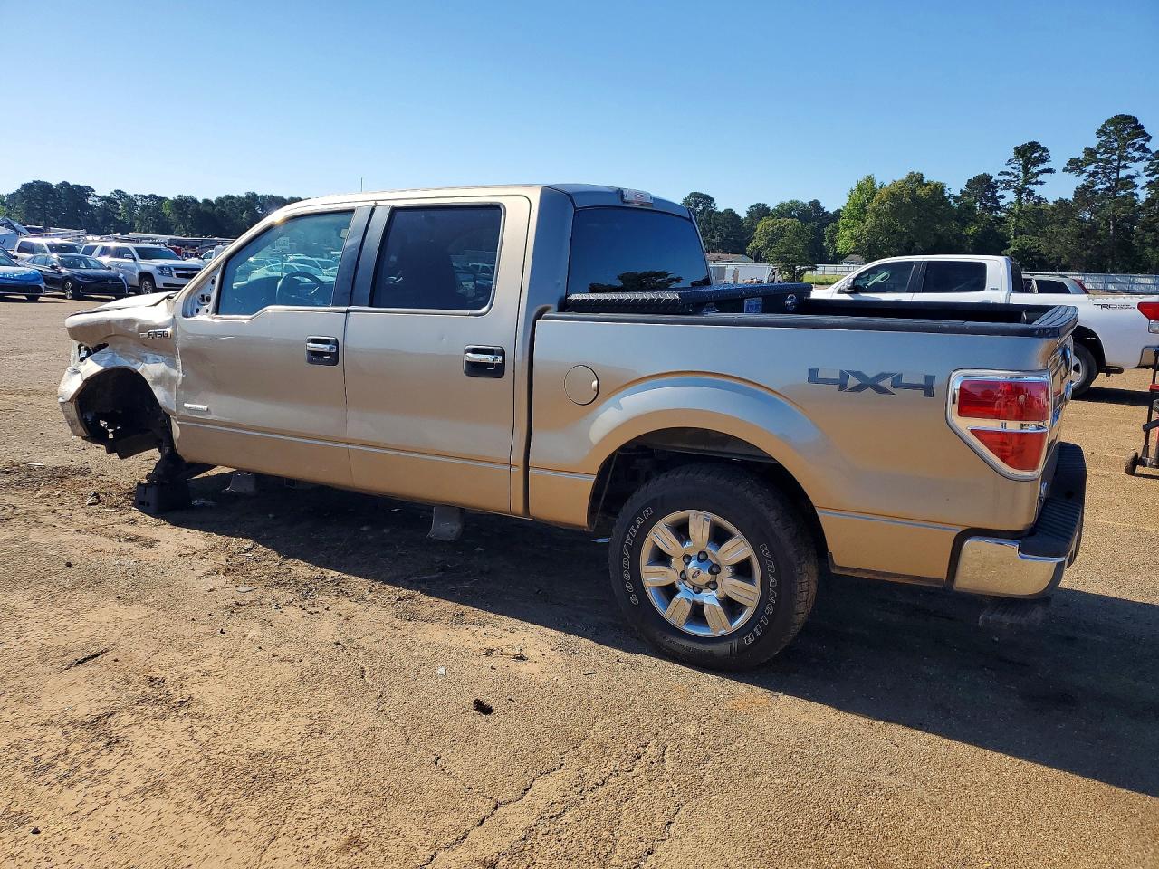 2011 Ford F150 Supercrew Бежевый vin: 1FTFW1ET4BFC49595