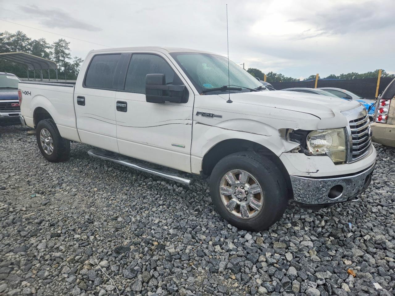 2011 Ford F150 Supercrew White vin: 1FTFW1ET4BFD22478