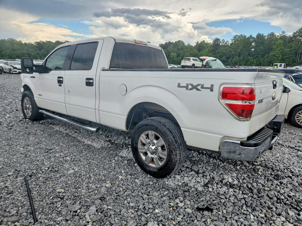 2011 Ford F150 Supercrew White vin: 1FTFW1ET4BFD22478