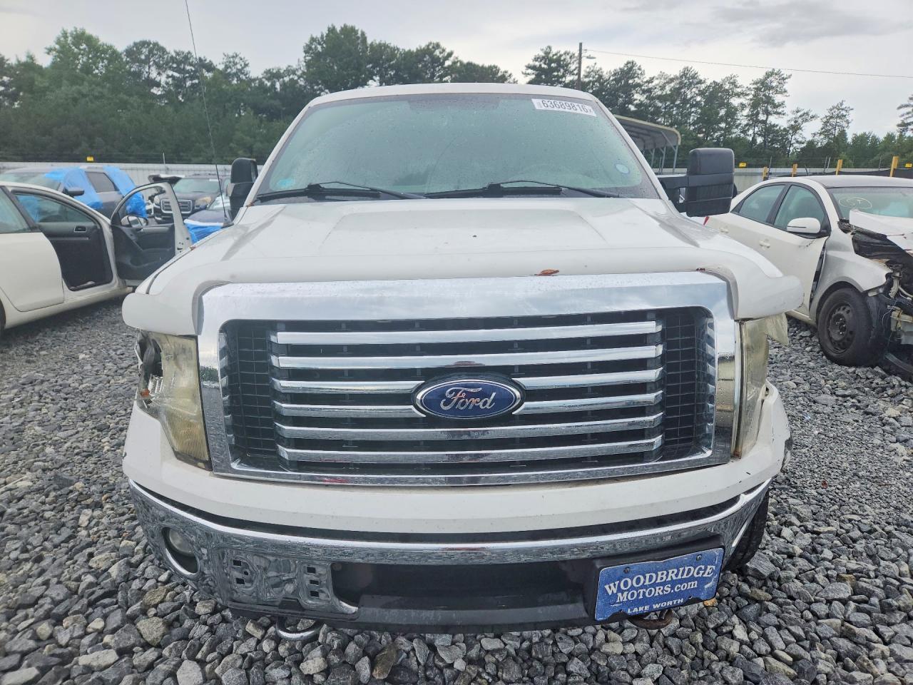 2011 Ford F150 Supercrew White vin: 1FTFW1ET4BFD22478