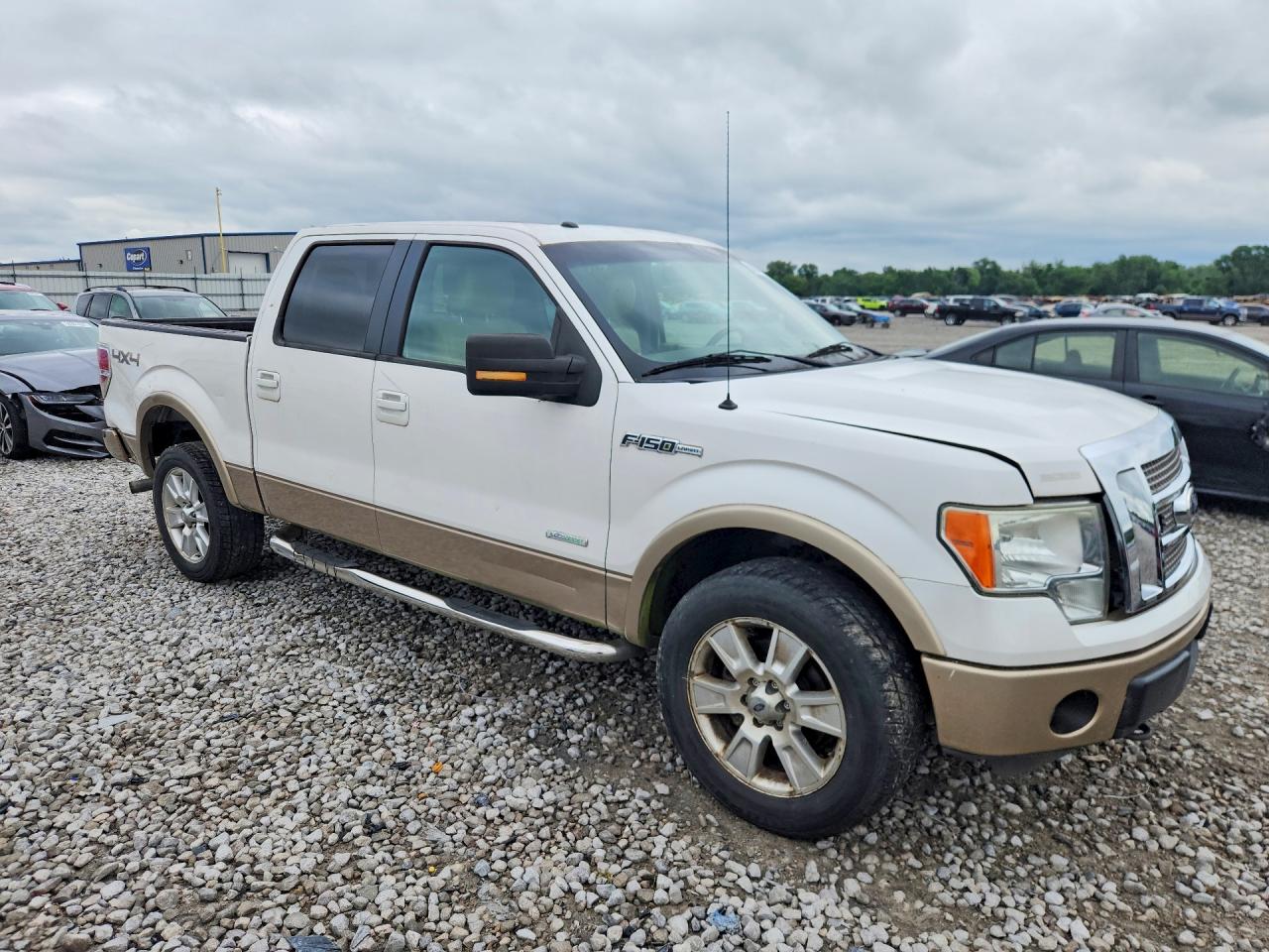 2011 Ford F150 Supercrew White vin: 1FTFW1ET4BKD37196