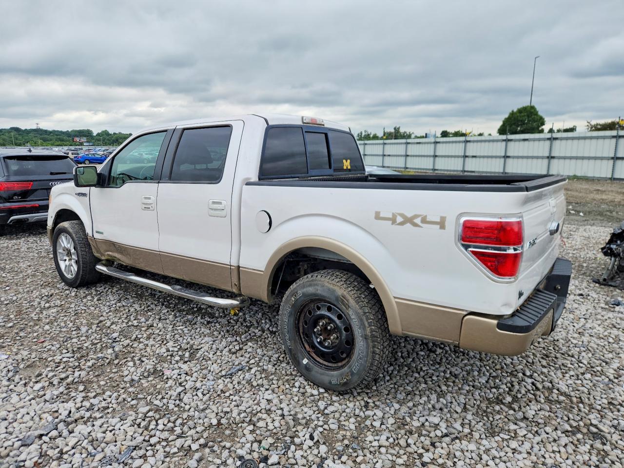 2011 Ford F150 Supercrew White vin: 1FTFW1ET4BKD37196