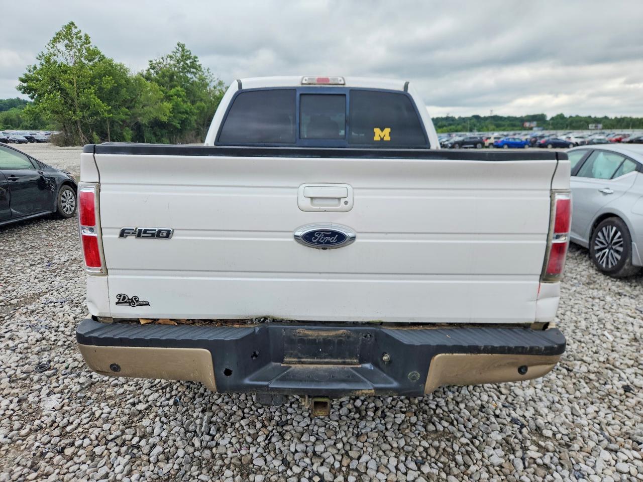 2011 Ford F150 Supercrew White vin: 1FTFW1ET4BKD37196