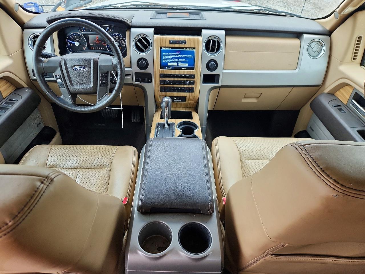 2011 Ford F150 Supercrew White vin: 1FTFW1ET4BKD37196