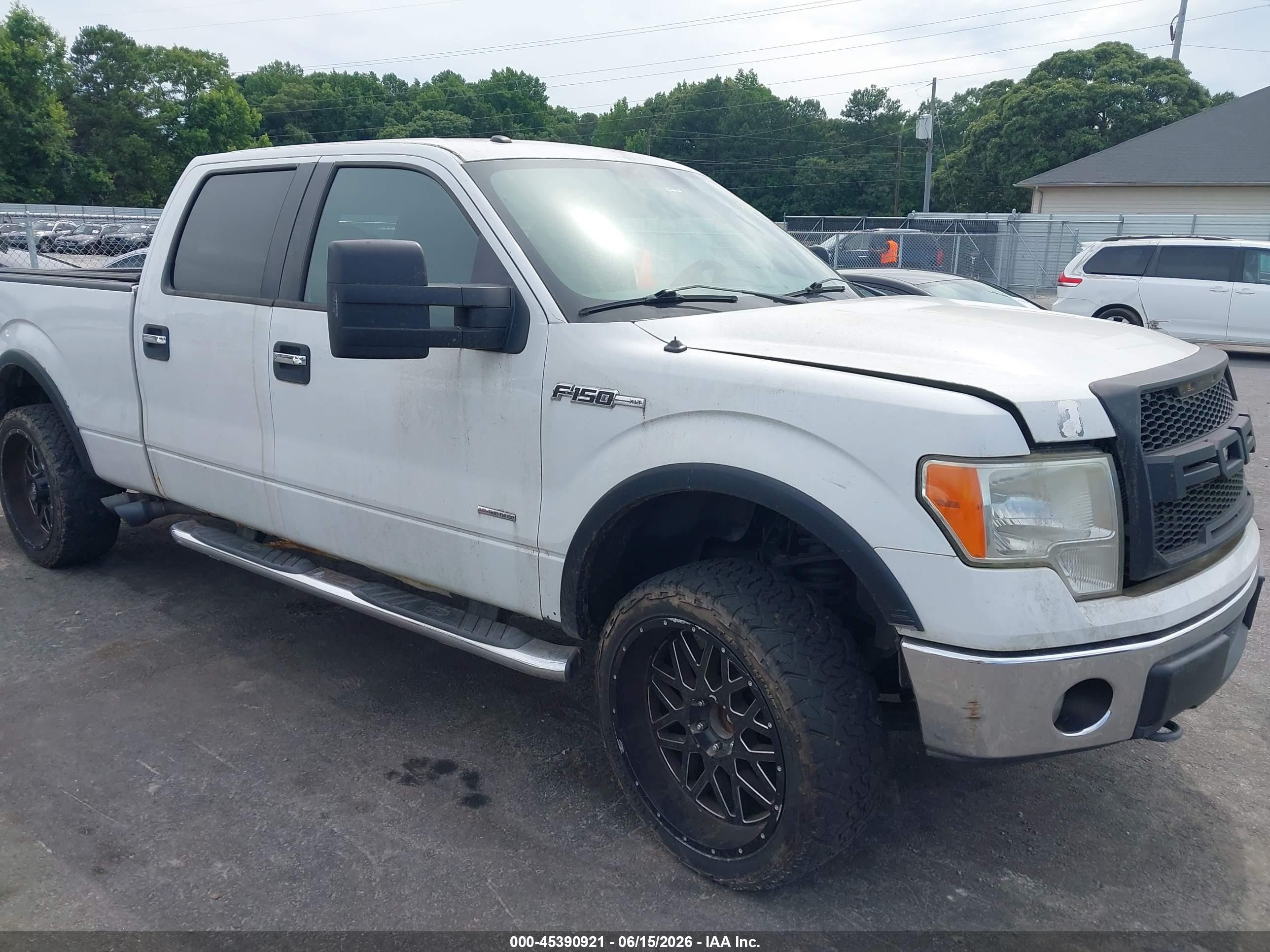 2011 Ford F-150 Xlt Белый vin: 1FTFW1ET4BKE01009