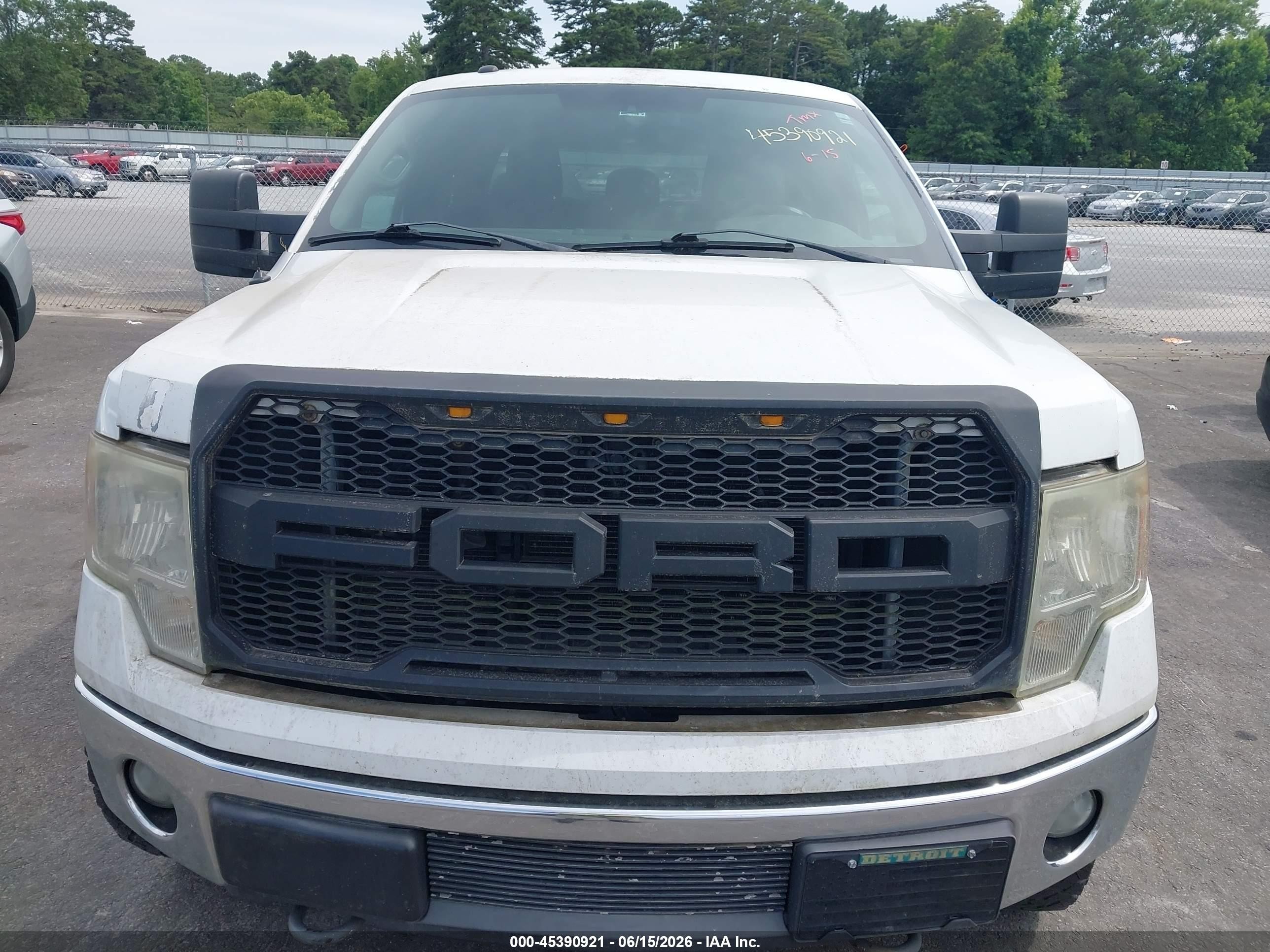 2011 Ford F-150 Xlt White vin: 1FTFW1ET4BKE01009