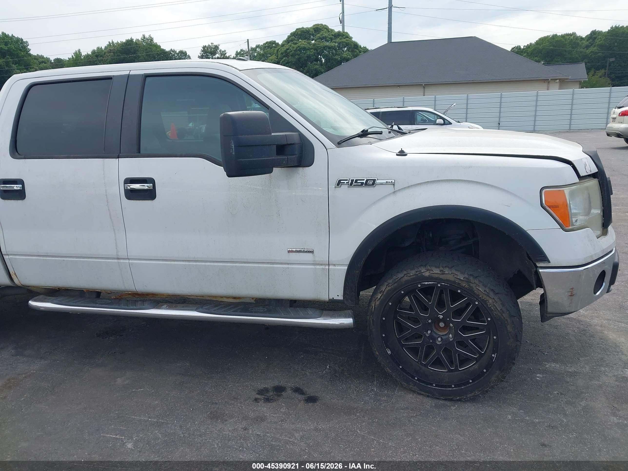 2011 Ford F-150 Xlt White vin: 1FTFW1ET4BKE01009