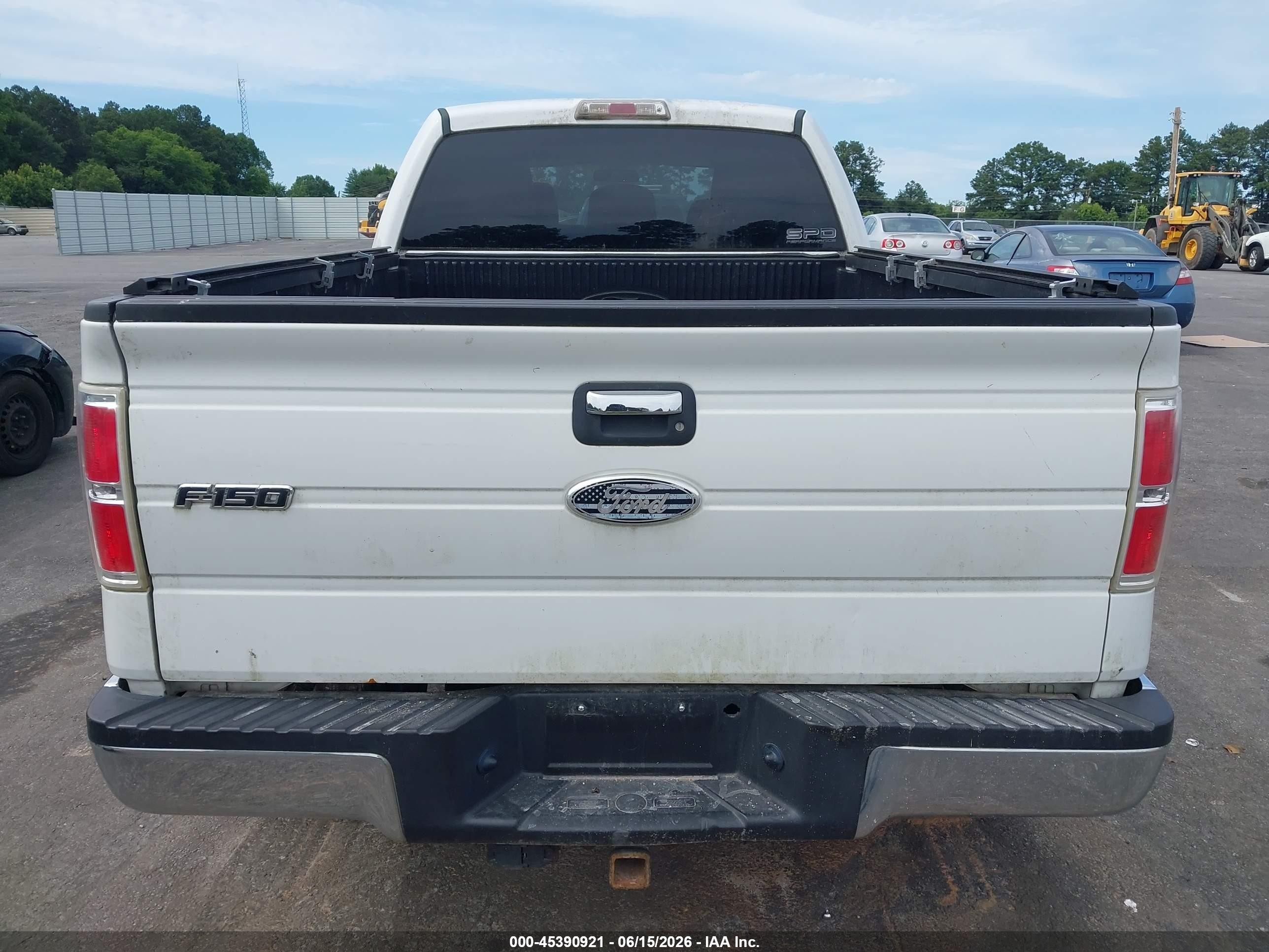 2011 Ford F-150 Xlt White vin: 1FTFW1ET4BKE01009