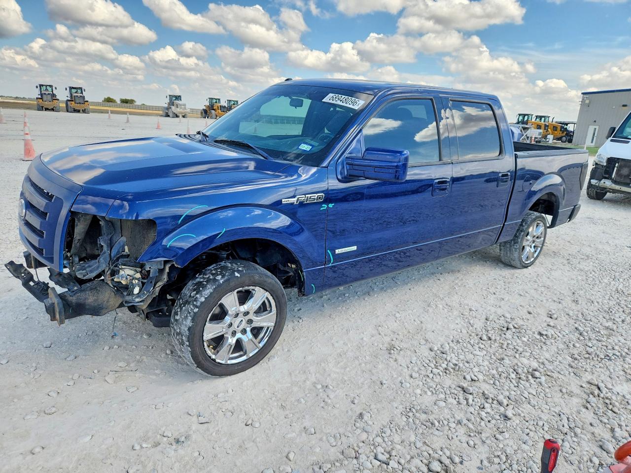 2012 Ford F150 Supercrew Blue vin: 1FTFW1ET4CFA05642