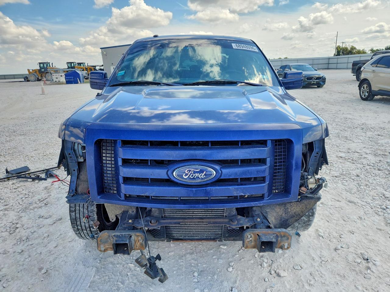2012 Ford F150 Supercrew Blue vin: 1FTFW1ET4CFA05642
