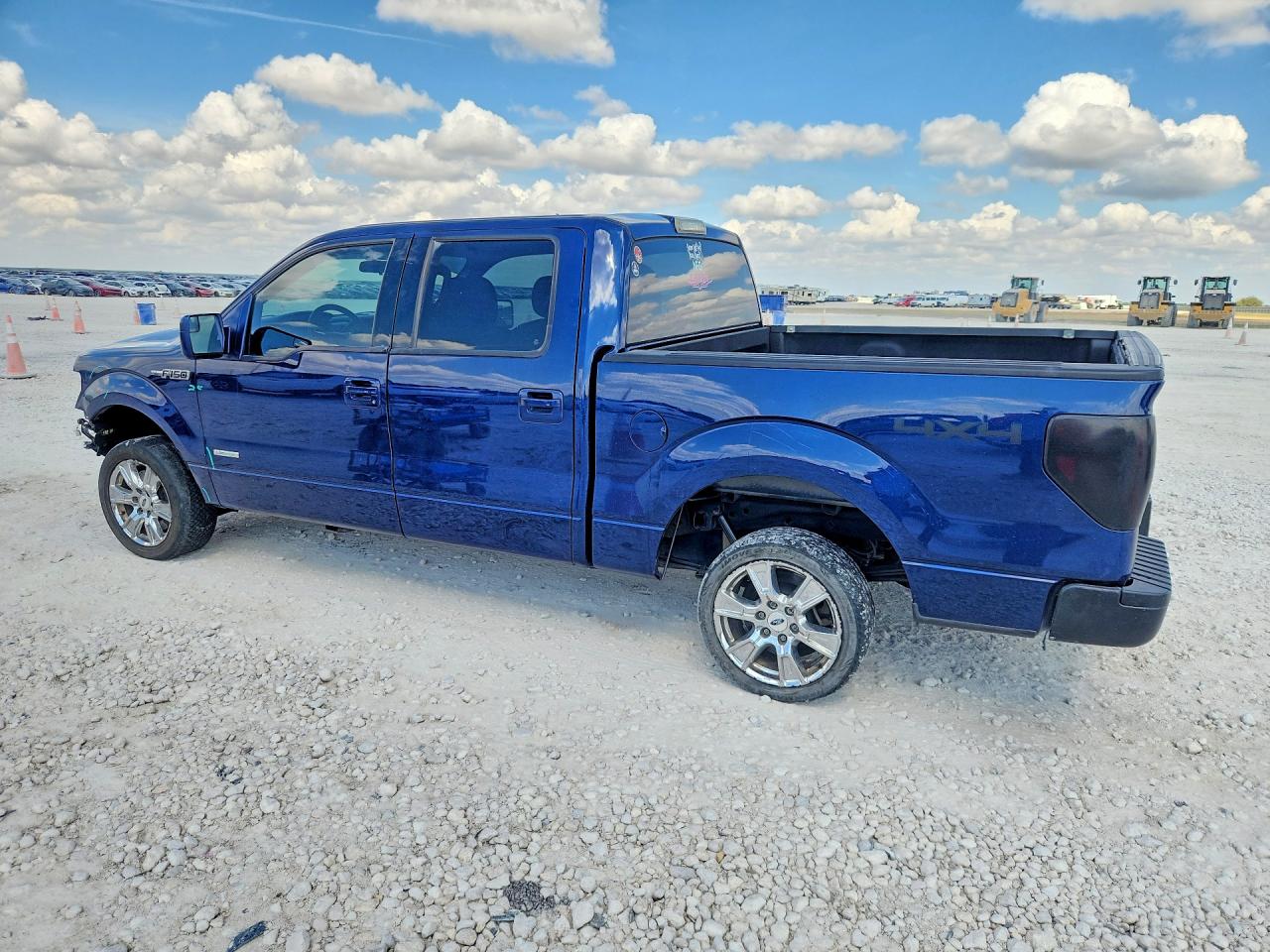 2012 Ford F150 Supercrew Blue vin: 1FTFW1ET4CFA05642