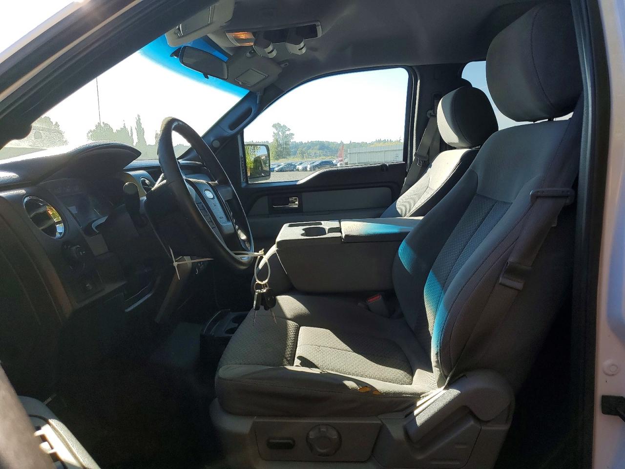 2012 Ford F150 Supercrew White vin: 1FTFW1ET4CFA48555