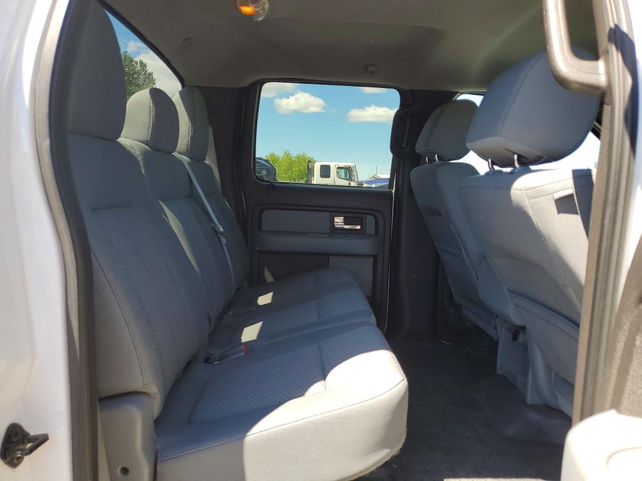 2012 Ford F150 Supercrew White vin: 1FTFW1ET4CFA48555
