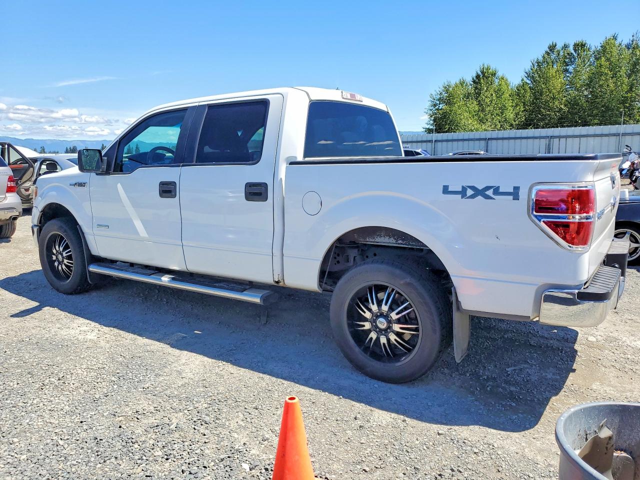 2012 Ford F150 Supercrew White vin: 1FTFW1ET4CFA48555