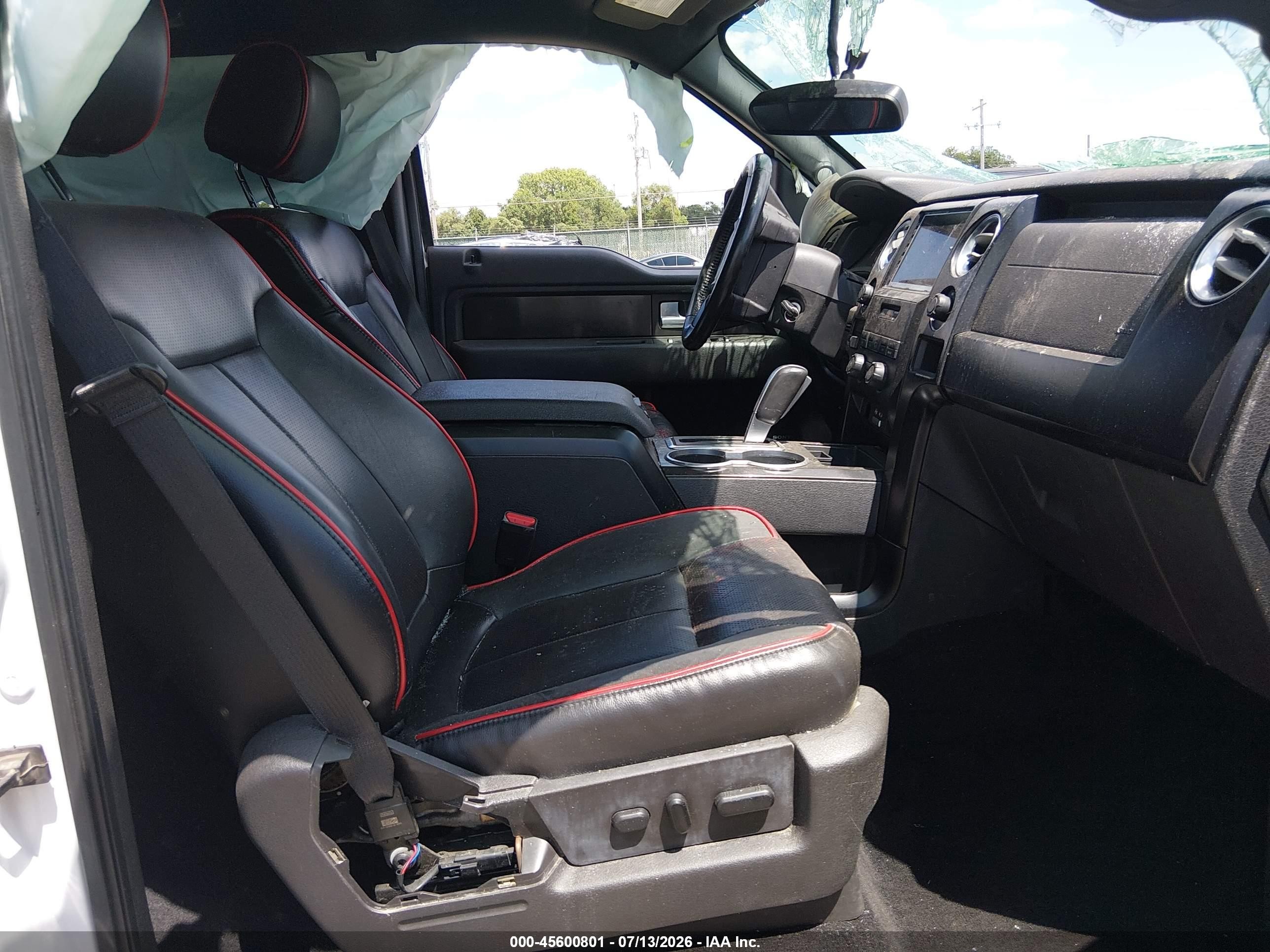 2012 Ford F-150 Fx4 White vin: 1FTFW1ET4CFA69132