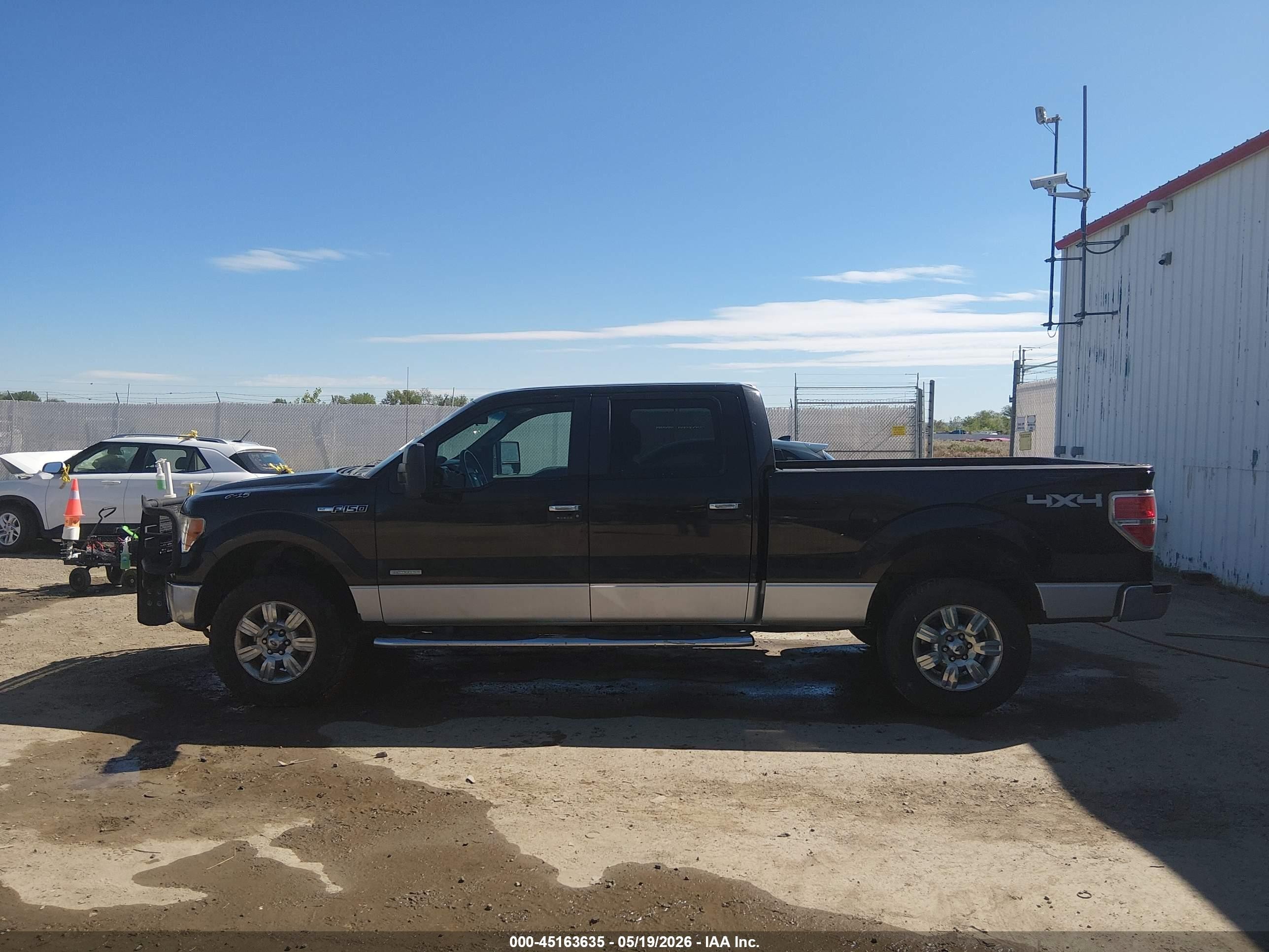 2012 Ford F-150 Xlt Черный vin: 1FTFW1ET4CFA72967