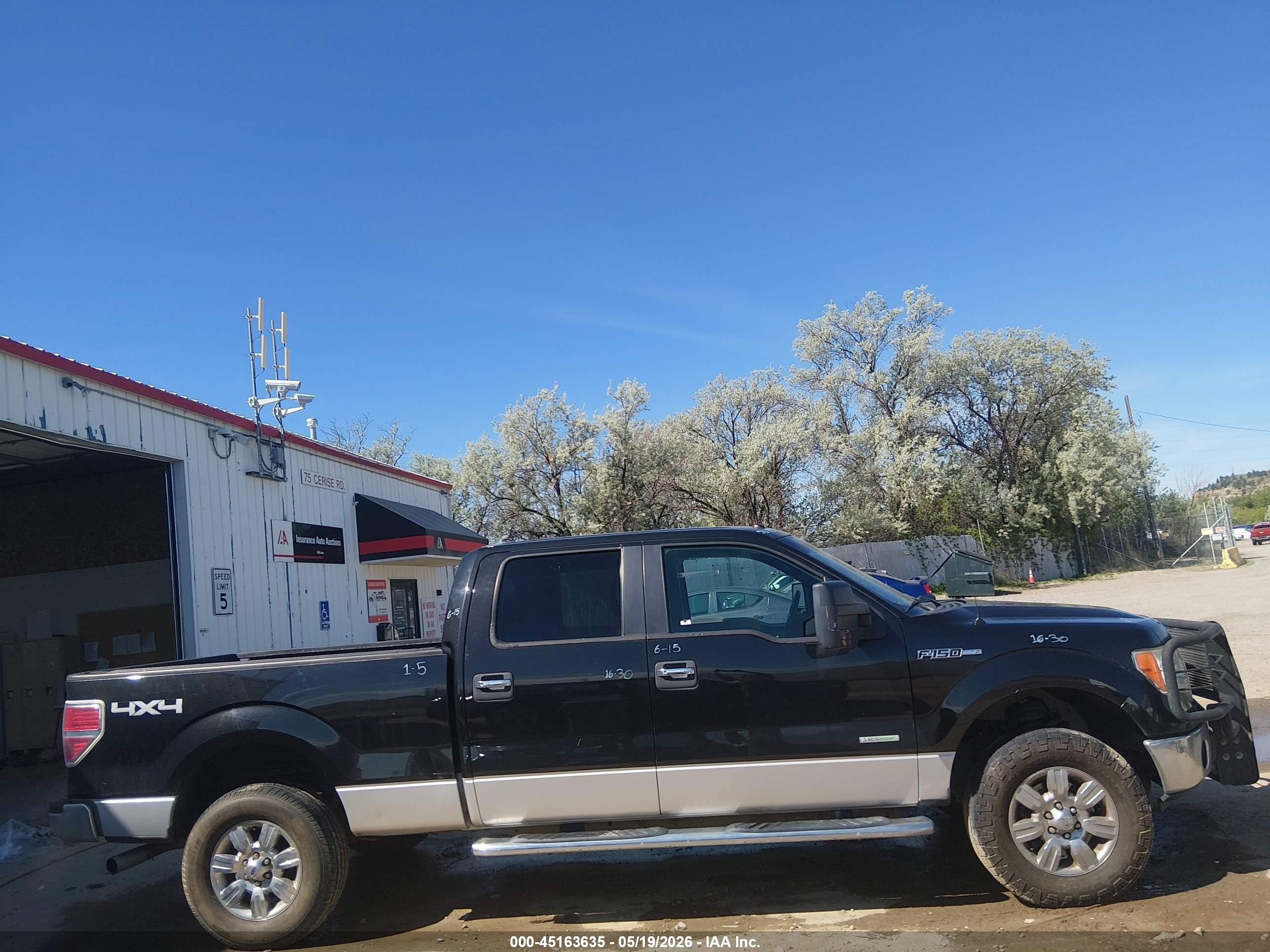 2012 Ford F-150 Xlt Черный vin: 1FTFW1ET4CFA72967