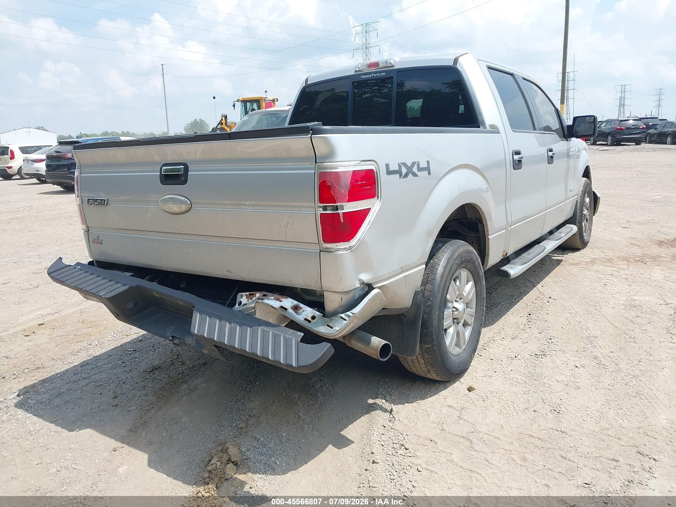 2012 Ford F-150 Fx4/king Ranch/lariat/platinum/xl/xlt Серебряный vin: 1FTFW1ET4CFA84651