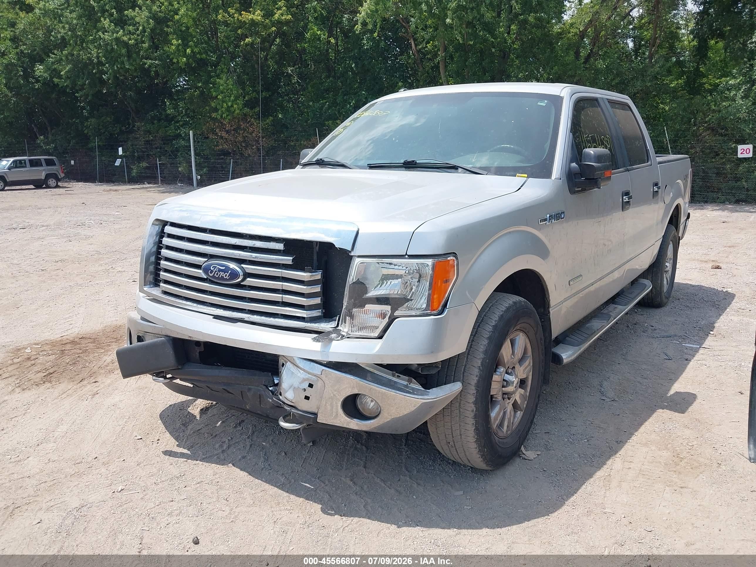 2012 Ford F-150 Fx4/king Ranch/lariat/platinum/xl/xlt Серебряный vin: 1FTFW1ET4CFA84651