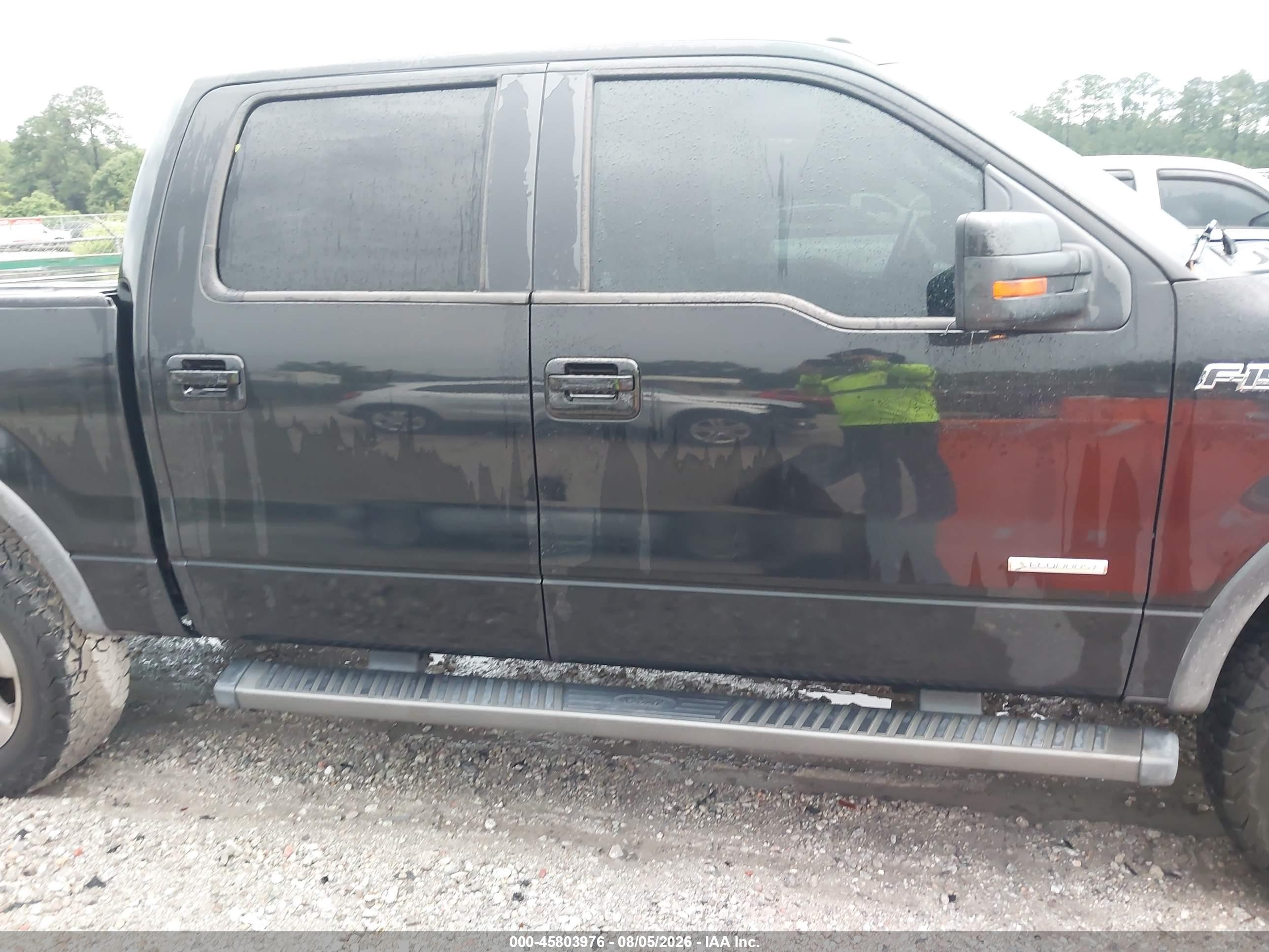 2012 Ford F-150 Fx4 Black vin: 1FTFW1ET4CFB39597