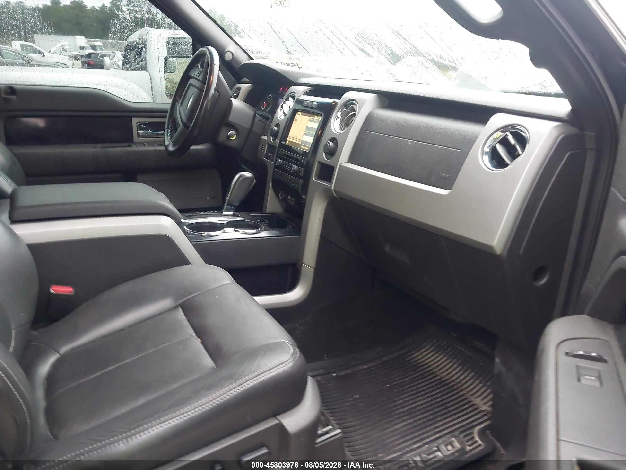 2012 Ford F-150 Fx4 Black vin: 1FTFW1ET4CFB39597