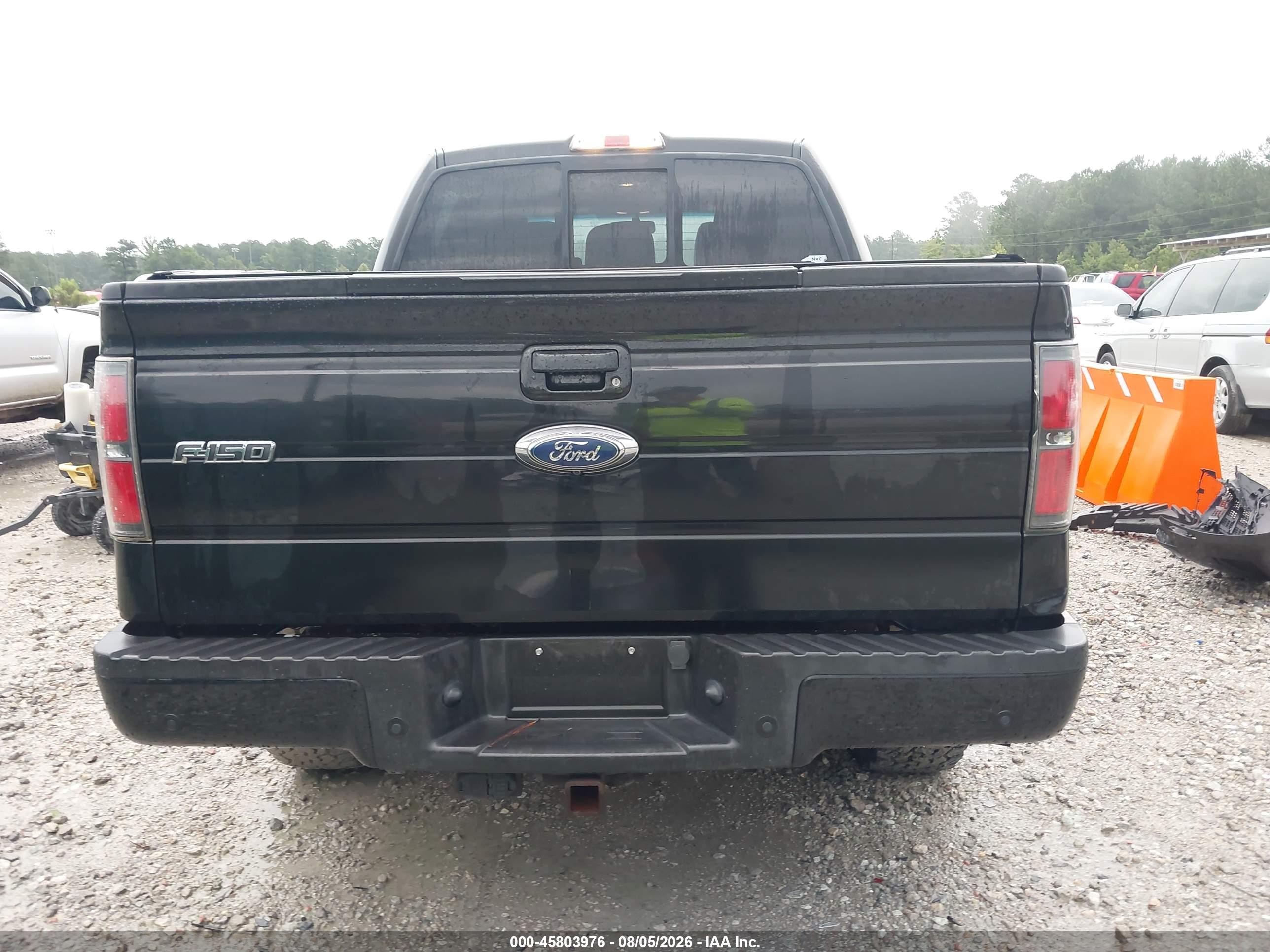 2012 Ford F-150 Fx4 Black vin: 1FTFW1ET4CFB39597