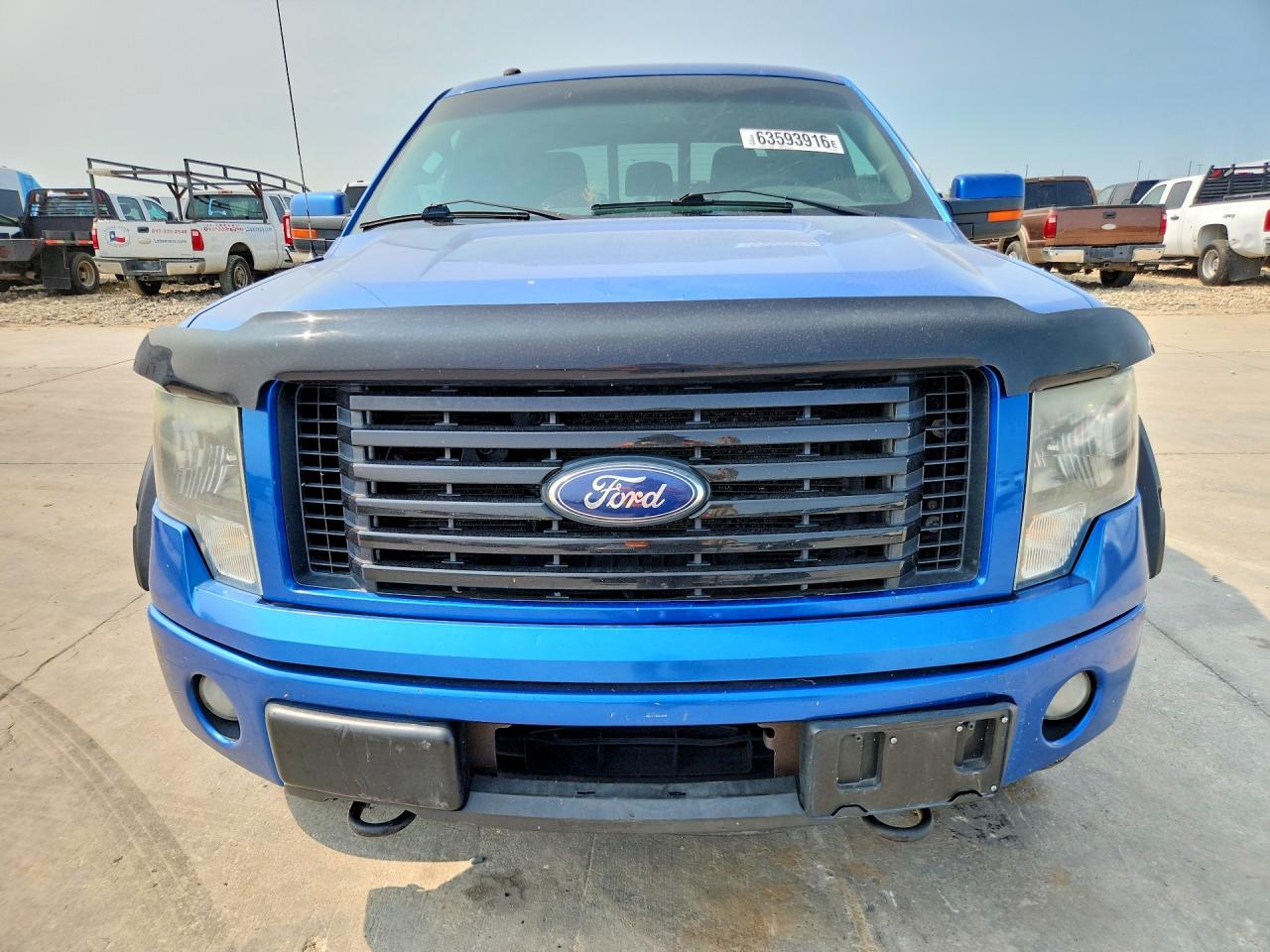 2012 Ford F150 Supercrew Blue vin: 1FTFW1ET4CFB99900