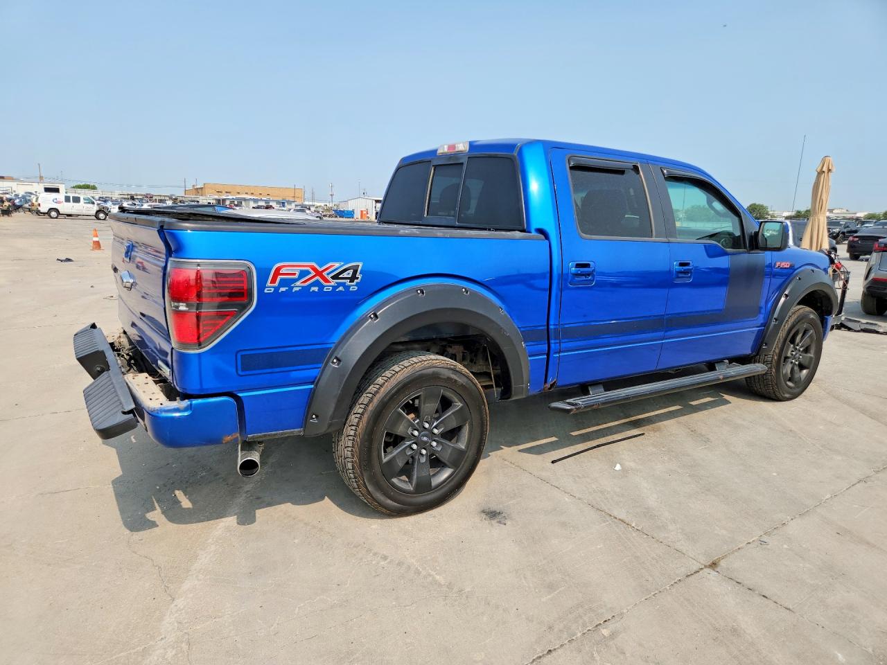 2012 Ford F150 Supercrew Blue vin: 1FTFW1ET4CFB99900