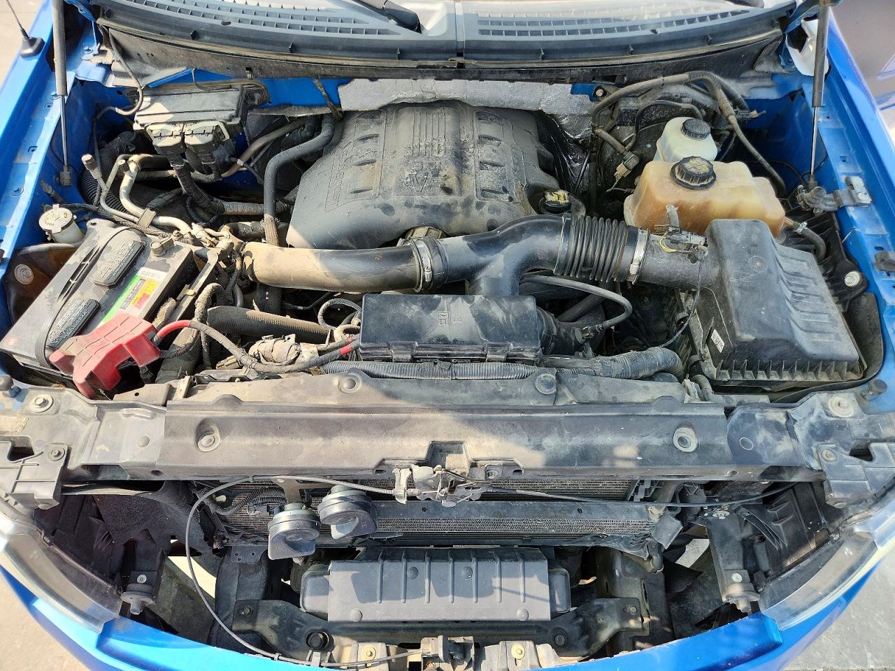 2012 Ford F150 Supercrew Blue vin: 1FTFW1ET4CFB99900
