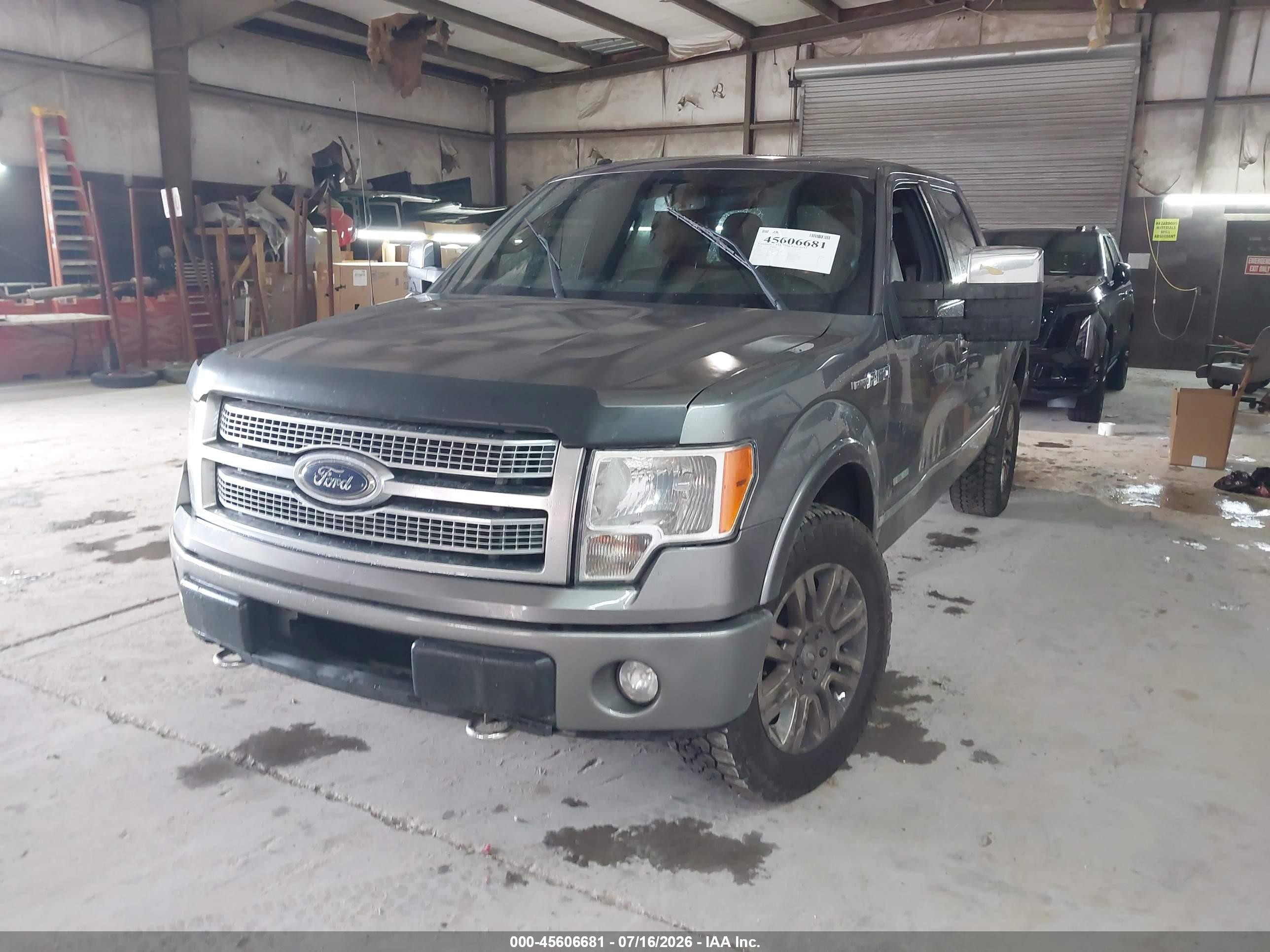 2012 Ford F-150 Fx4/king Ranch/lariat/platinum/xl/xlt Gray vin: 1FTFW1ET4CFC31566