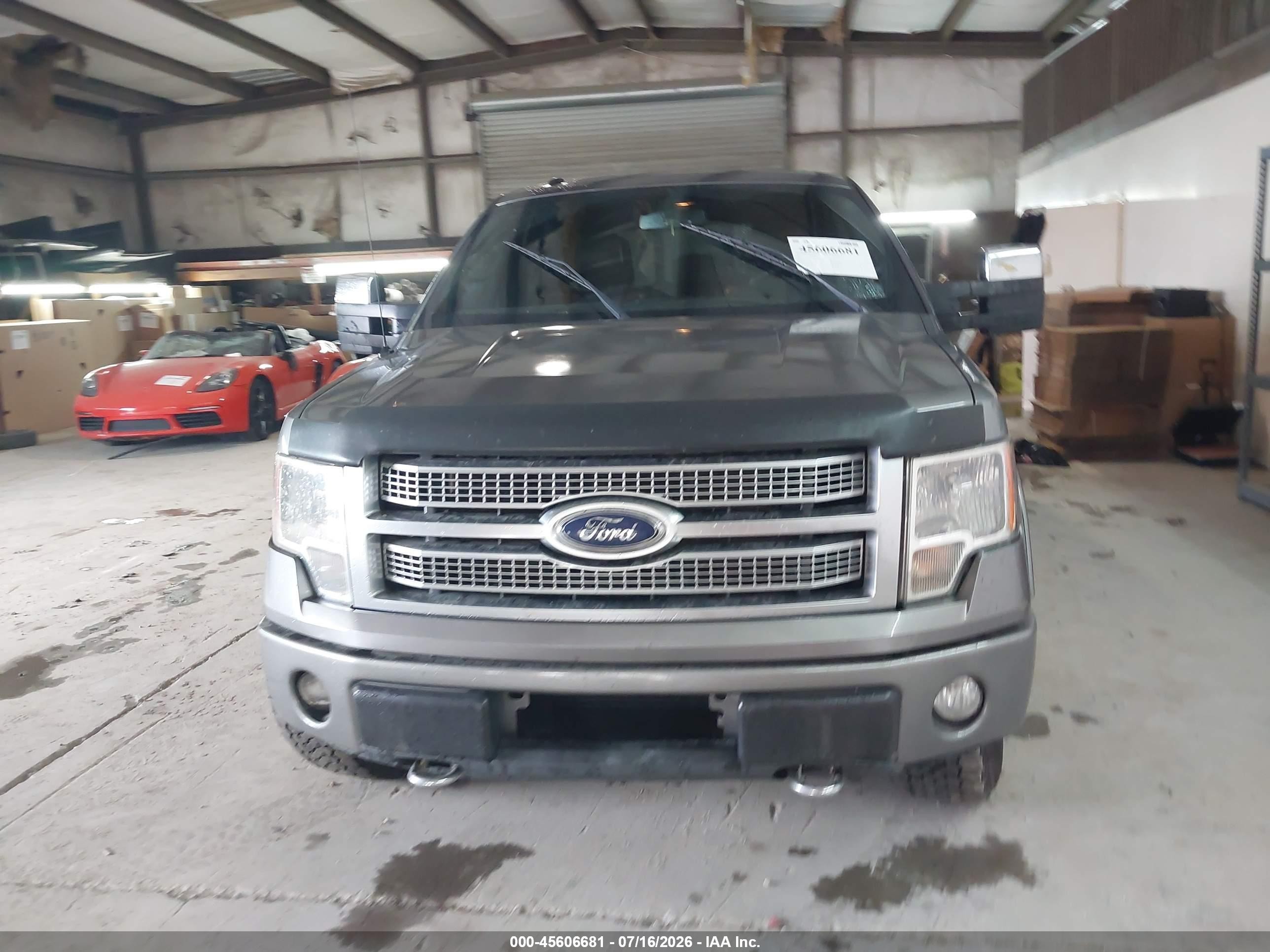 2012 Ford F-150 Fx4/king Ranch/lariat/platinum/xl/xlt Gray vin: 1FTFW1ET4CFC31566