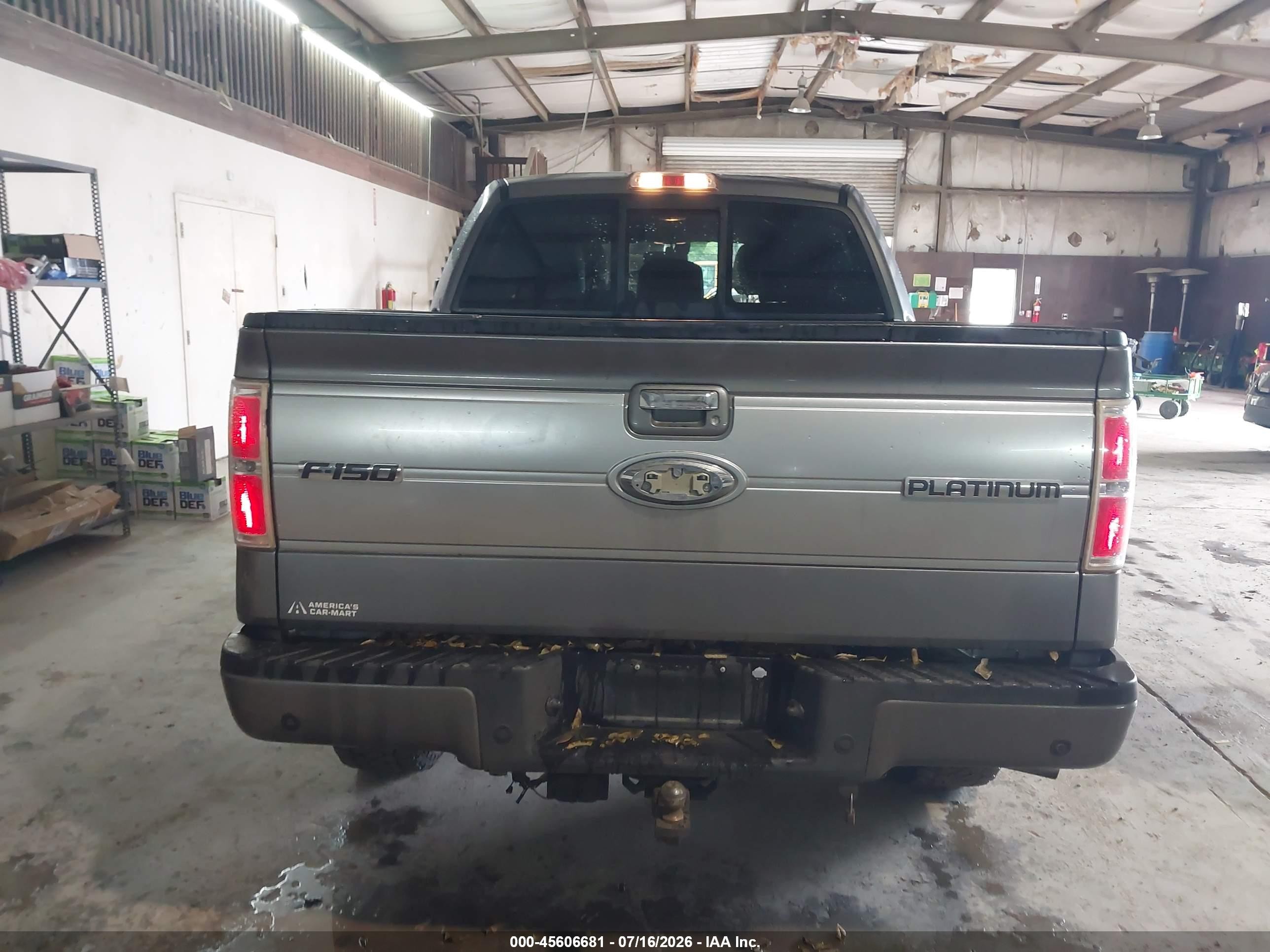 2012 Ford F-150 Fx4/king Ranch/lariat/platinum/xl/xlt Gray vin: 1FTFW1ET4CFC31566