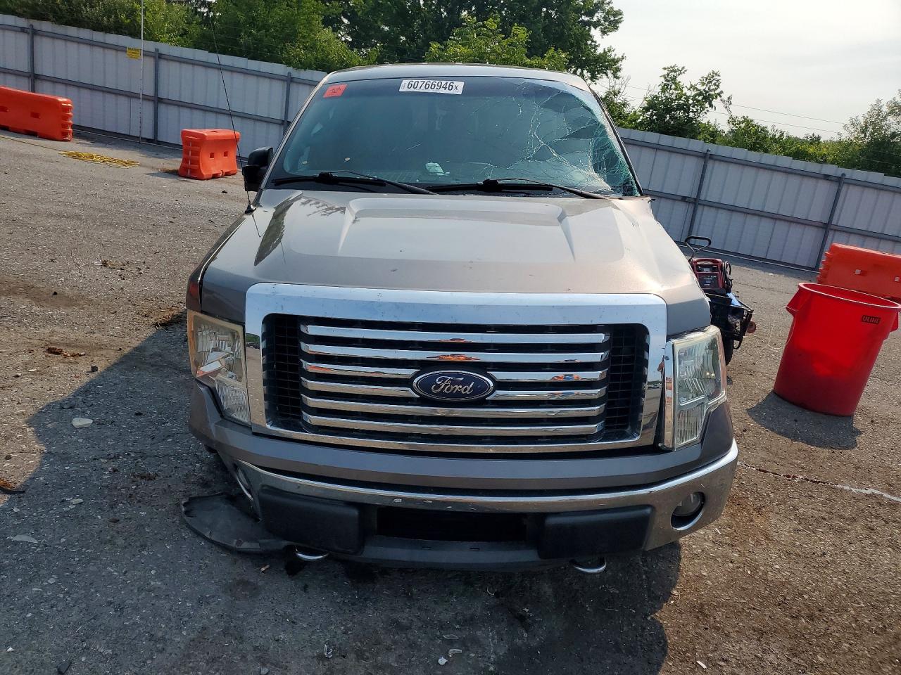 2012 Ford F150 Supercrew Gray vin: 1FTFW1ET4CFC32457