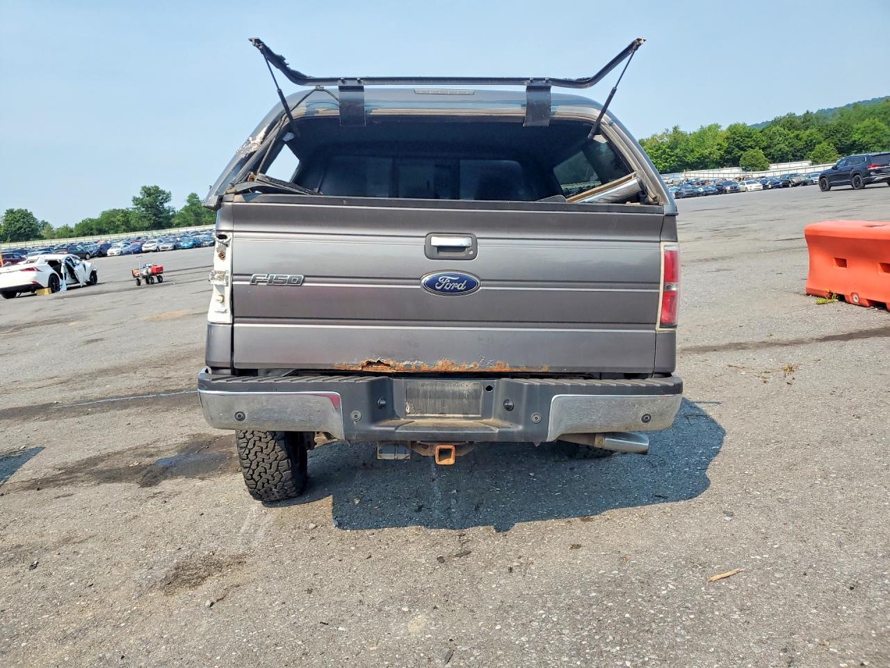 2012 Ford F150 Supercrew Gray vin: 1FTFW1ET4CFC32457