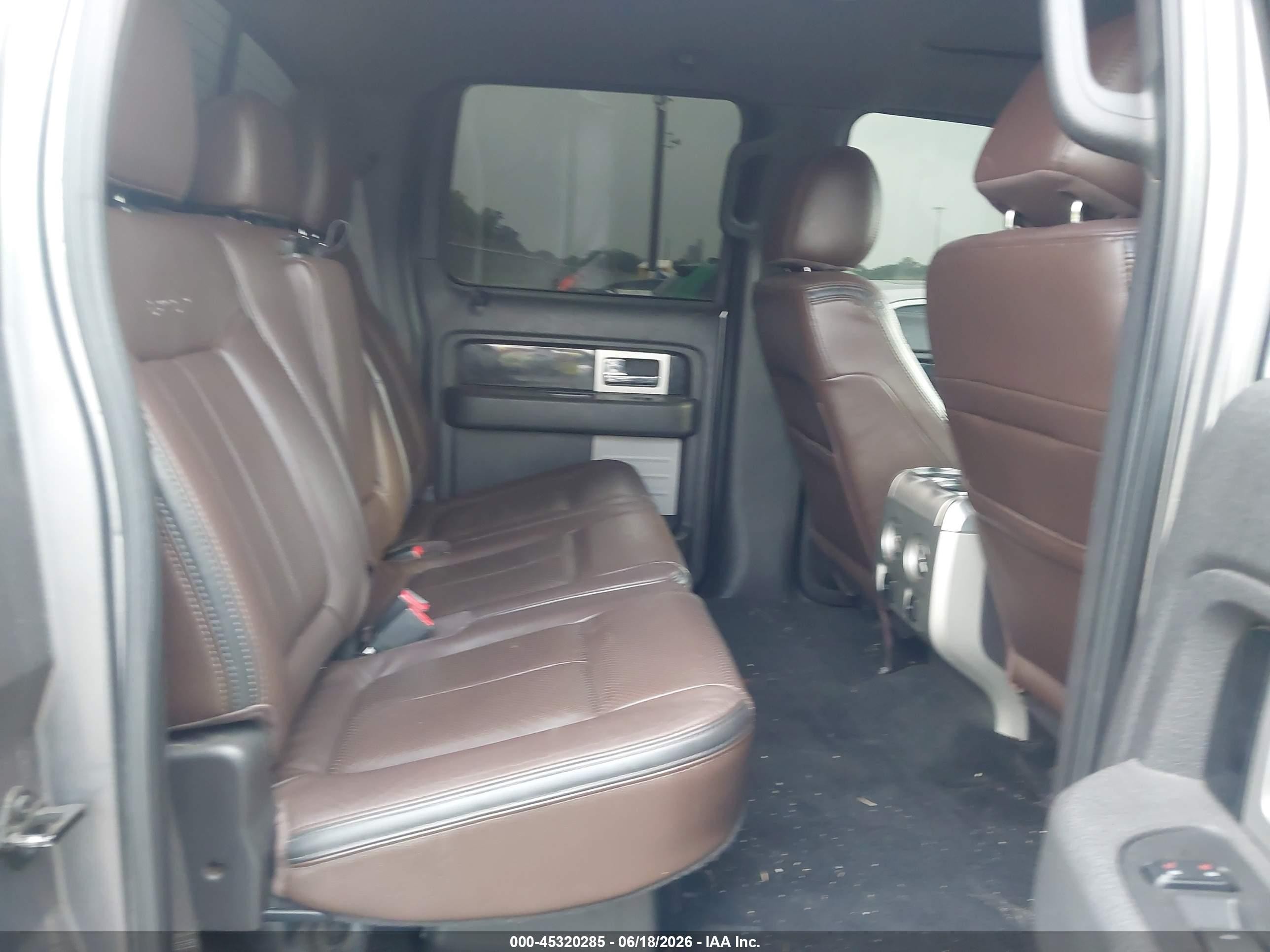 2012 Ford F-150 Platinum Gray vin: 1FTFW1ET4CFC34306