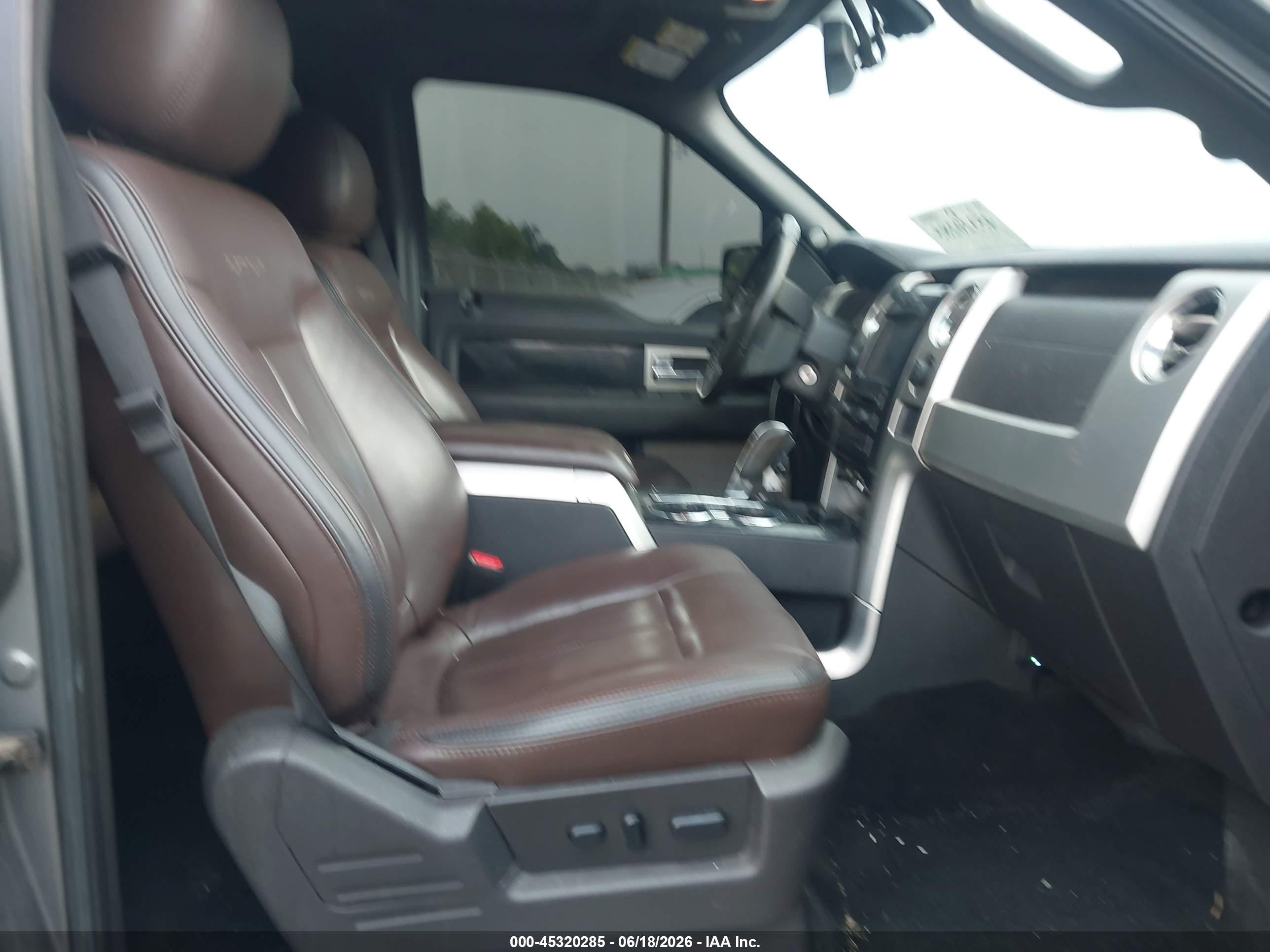 2012 Ford F-150 Platinum Gray vin: 1FTFW1ET4CFC34306