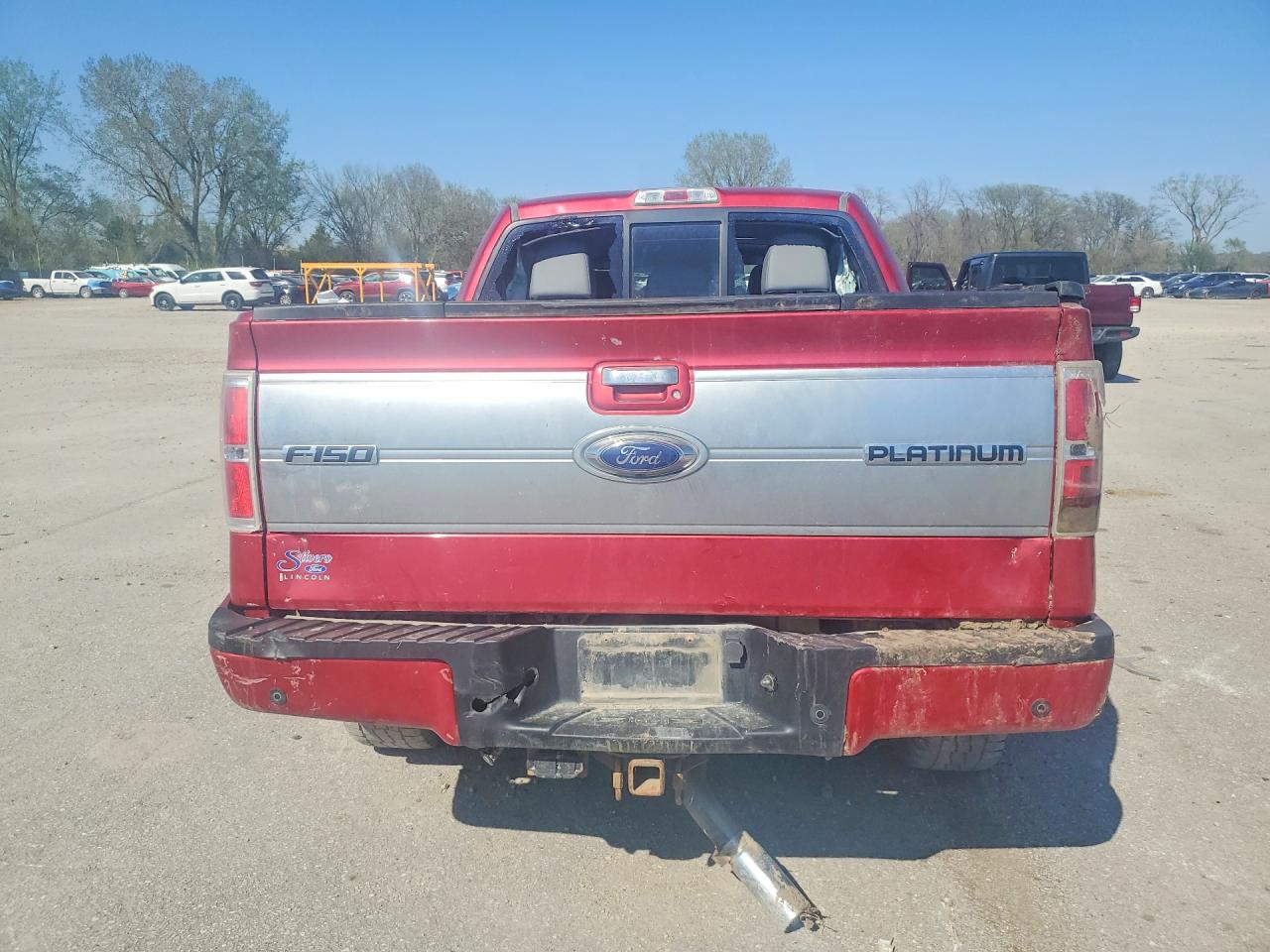2012 Ford F150 Supercrew Red vin: 1FTFW1ET4CFC34533