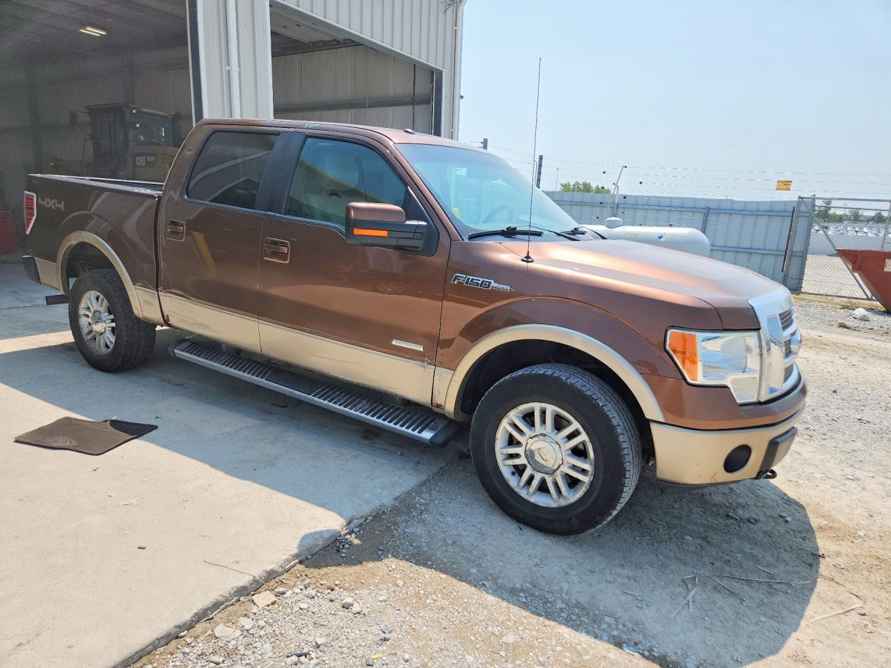 2012 Ford F150 Supercrew Brown vin: 1FTFW1ET4CFC34810