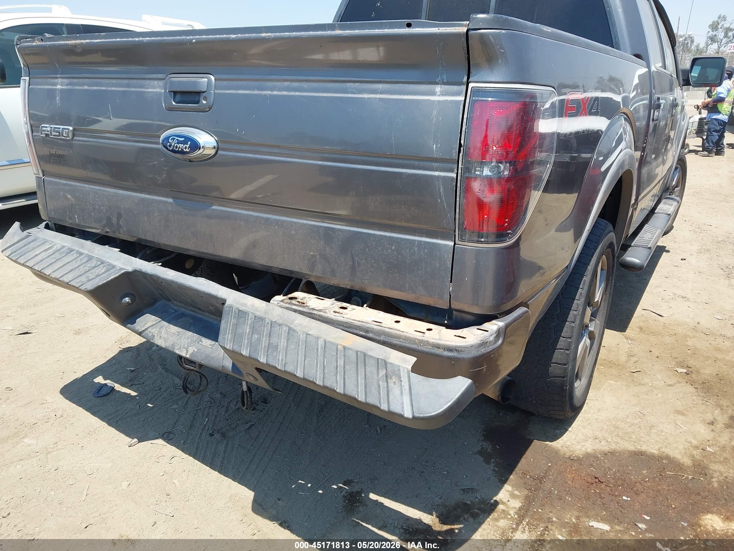 2012 Ford F-150 Fx4 Gray vin: 1FTFW1ET4CFC46214