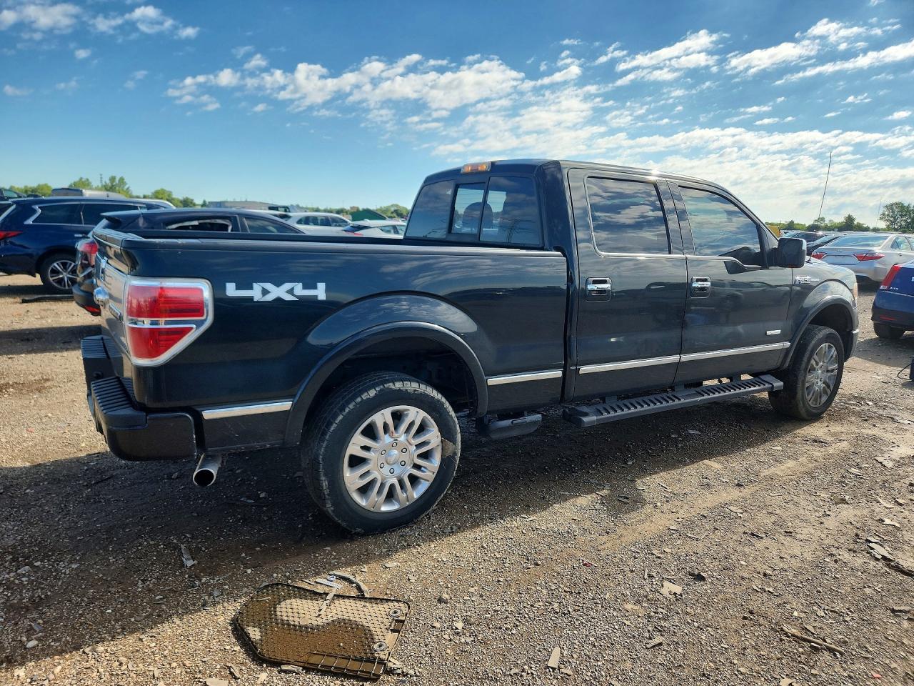2012 Ford F150 Supercrew Черный vin: 1FTFW1ET4CFC75910