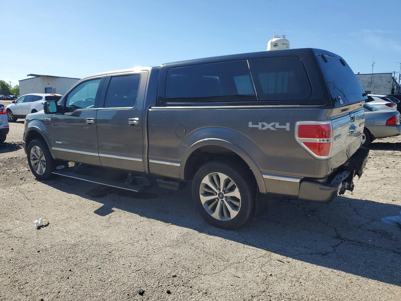 2012 Ford F150 Supercrew Серый vin: 1FTFW1ET4CFC79603