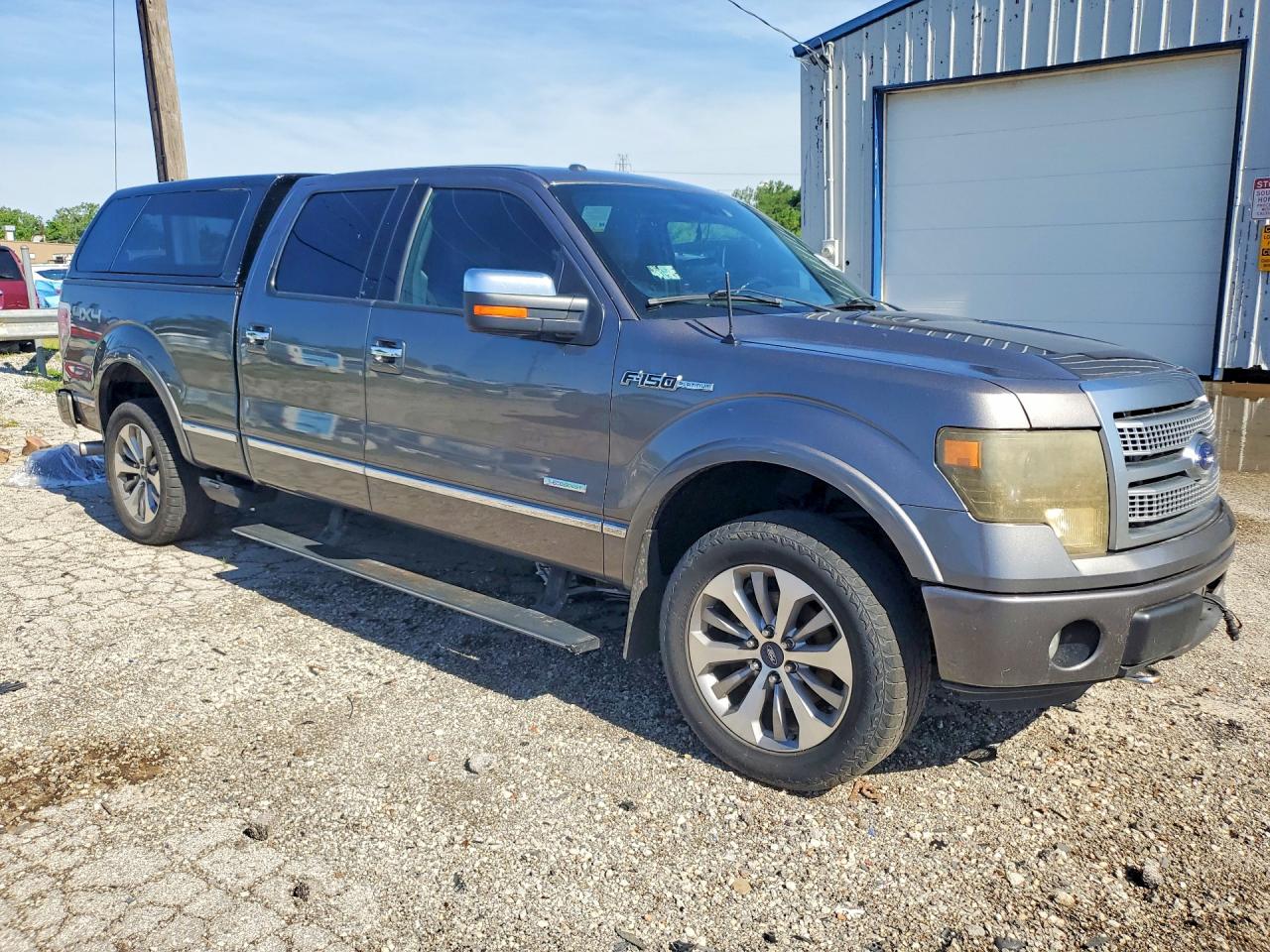 2012 Ford F150 Supercrew Серый vin: 1FTFW1ET4CFC79603