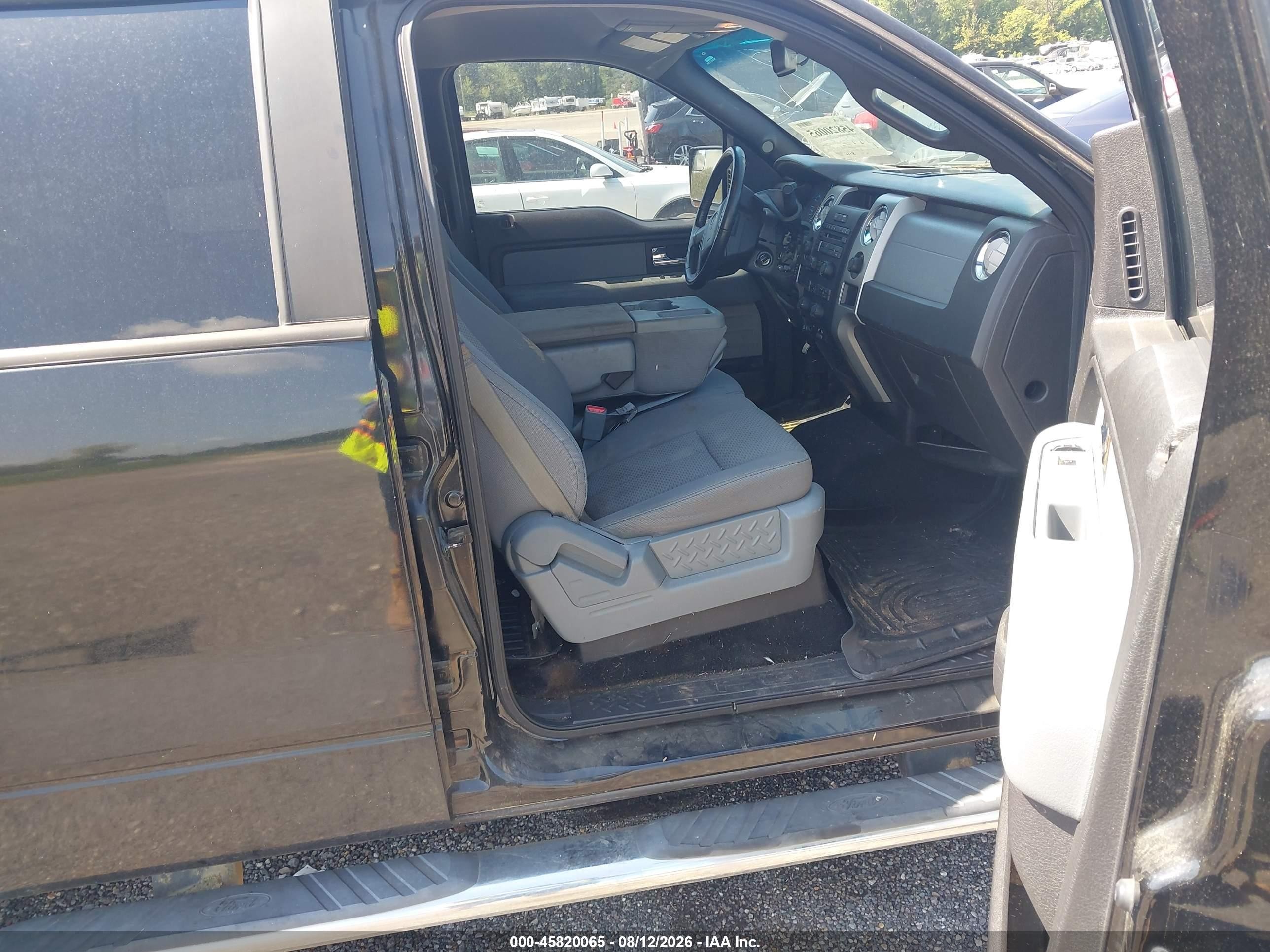2012 Ford F150 Supercrew Черный vin: 1FTFW1ET4CKD02000