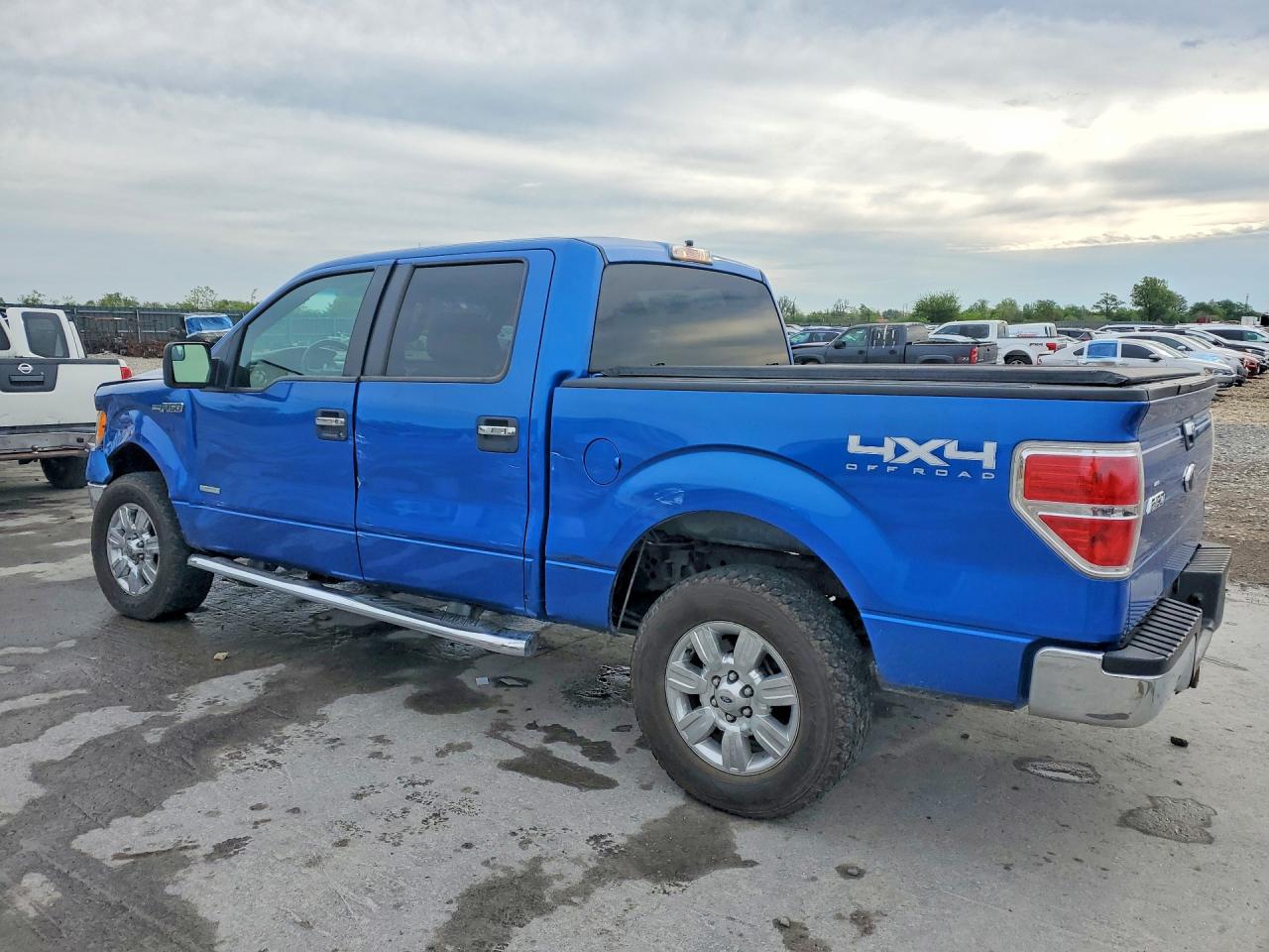 2012 Ford F150 Supercrew Blue vin: 1FTFW1ET4CKD24692