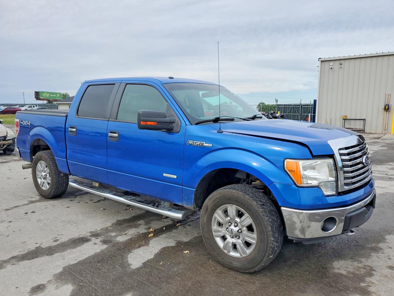 2012 Ford F150 Supercrew Blue vin: 1FTFW1ET4CKD24692